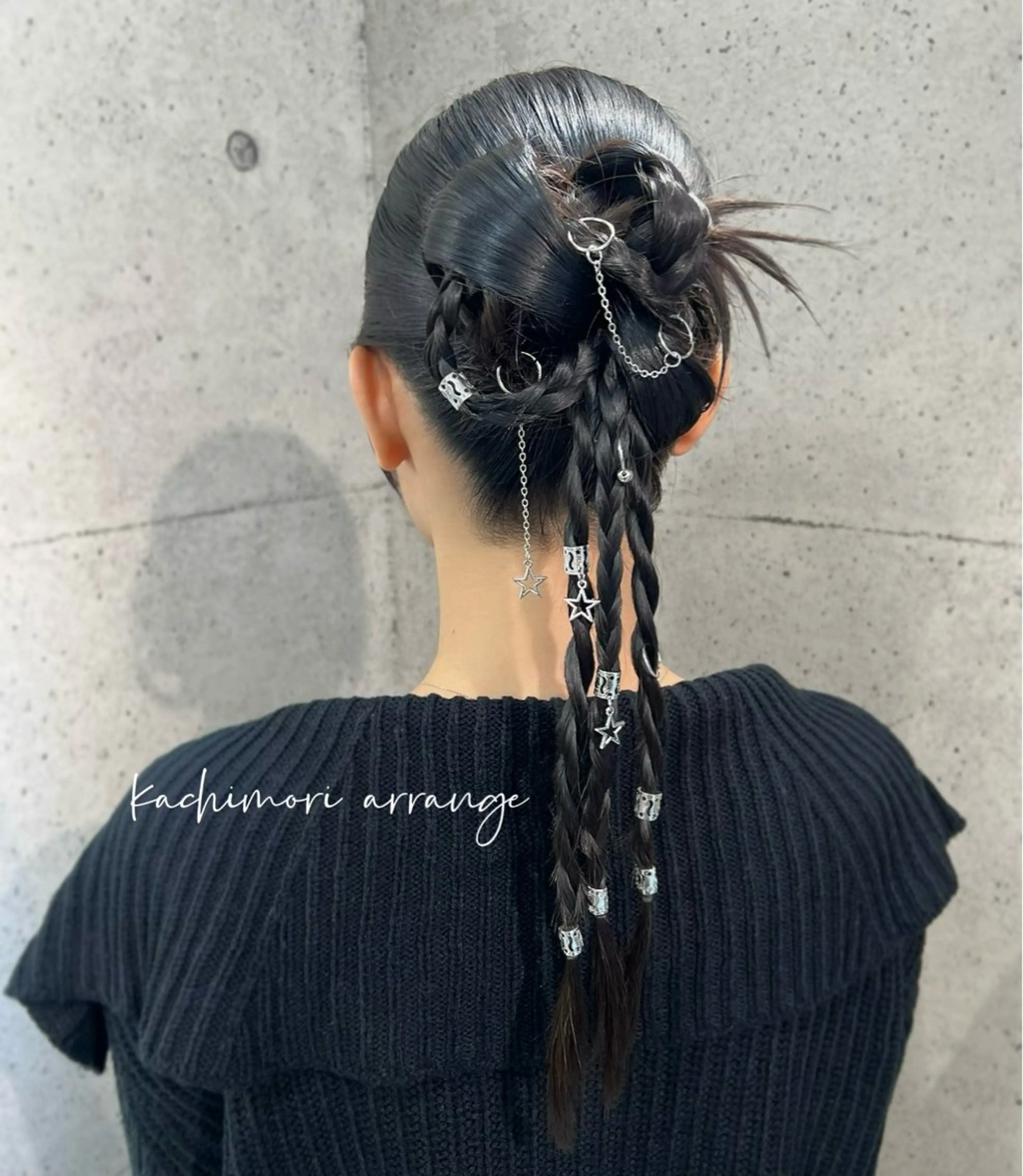 セミロング ヘアアレンジ ヘアセット ヘアメイク/髪質改善 🎀Moeri🎀のヘアスタイル