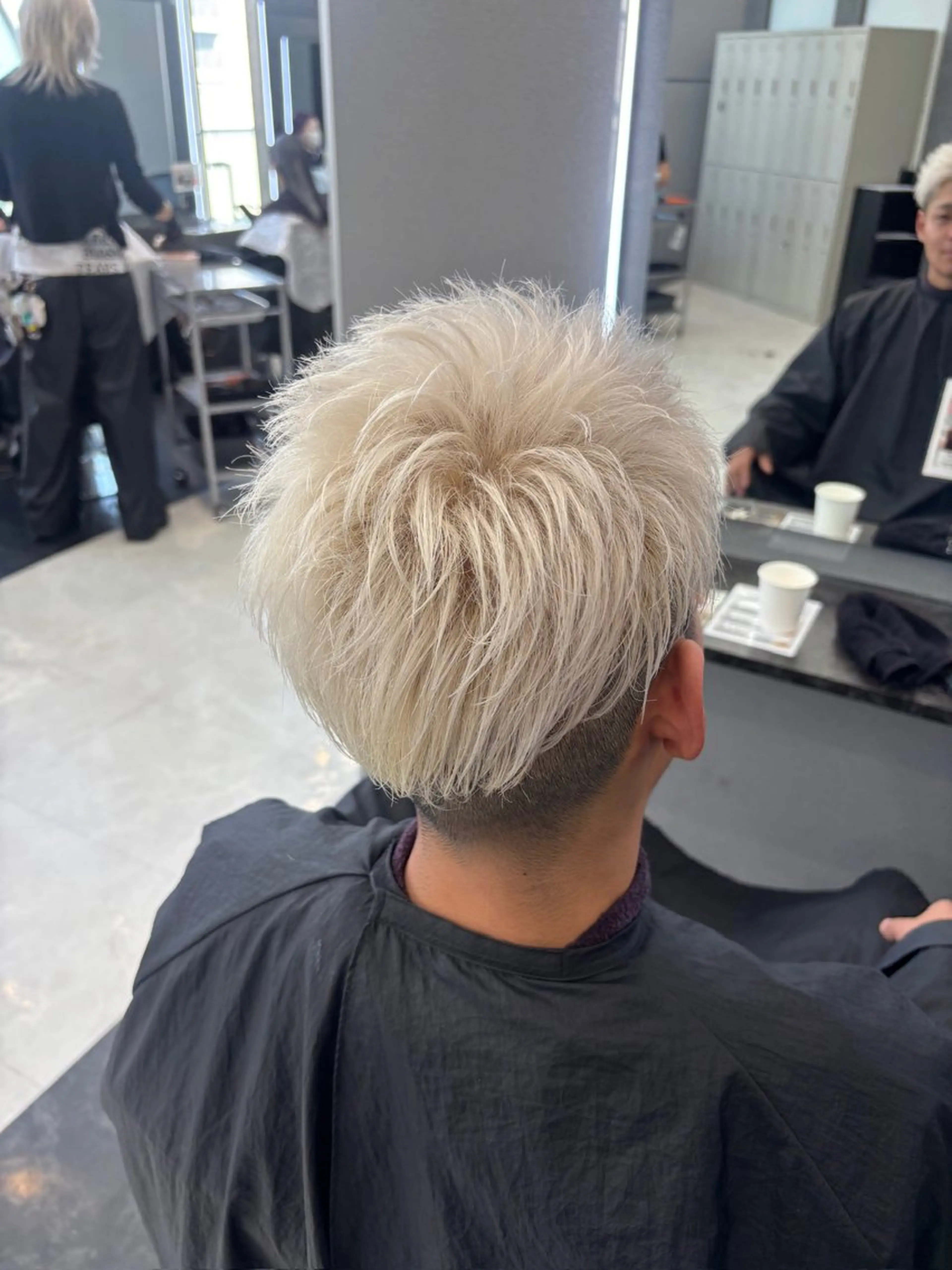 ショート カラー ヘアアレンジ ハッシュカット/ ミルクティー/ みうのヘアスタイル