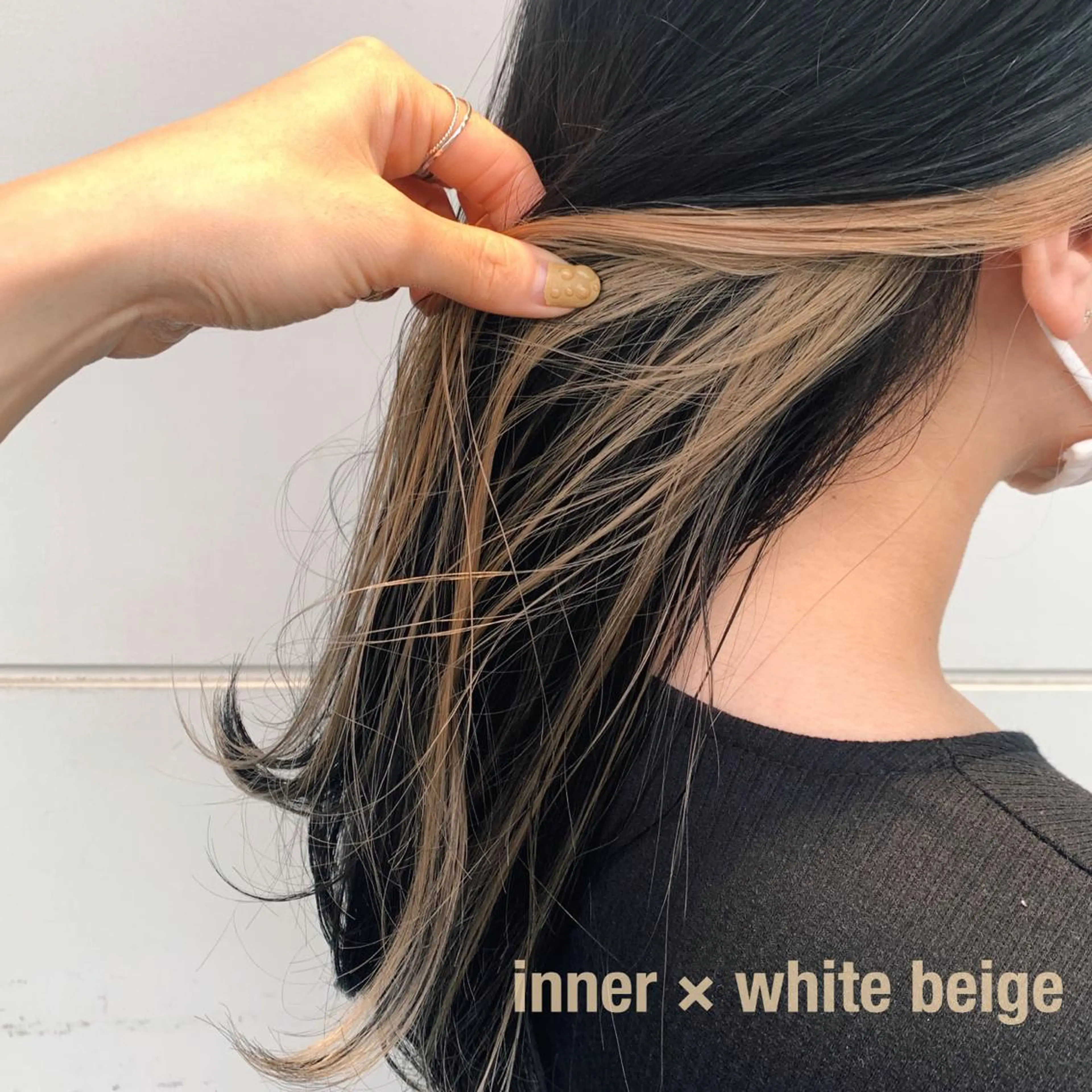 ロング カラー RINA🧤 デザインとボブのヘアスタイル