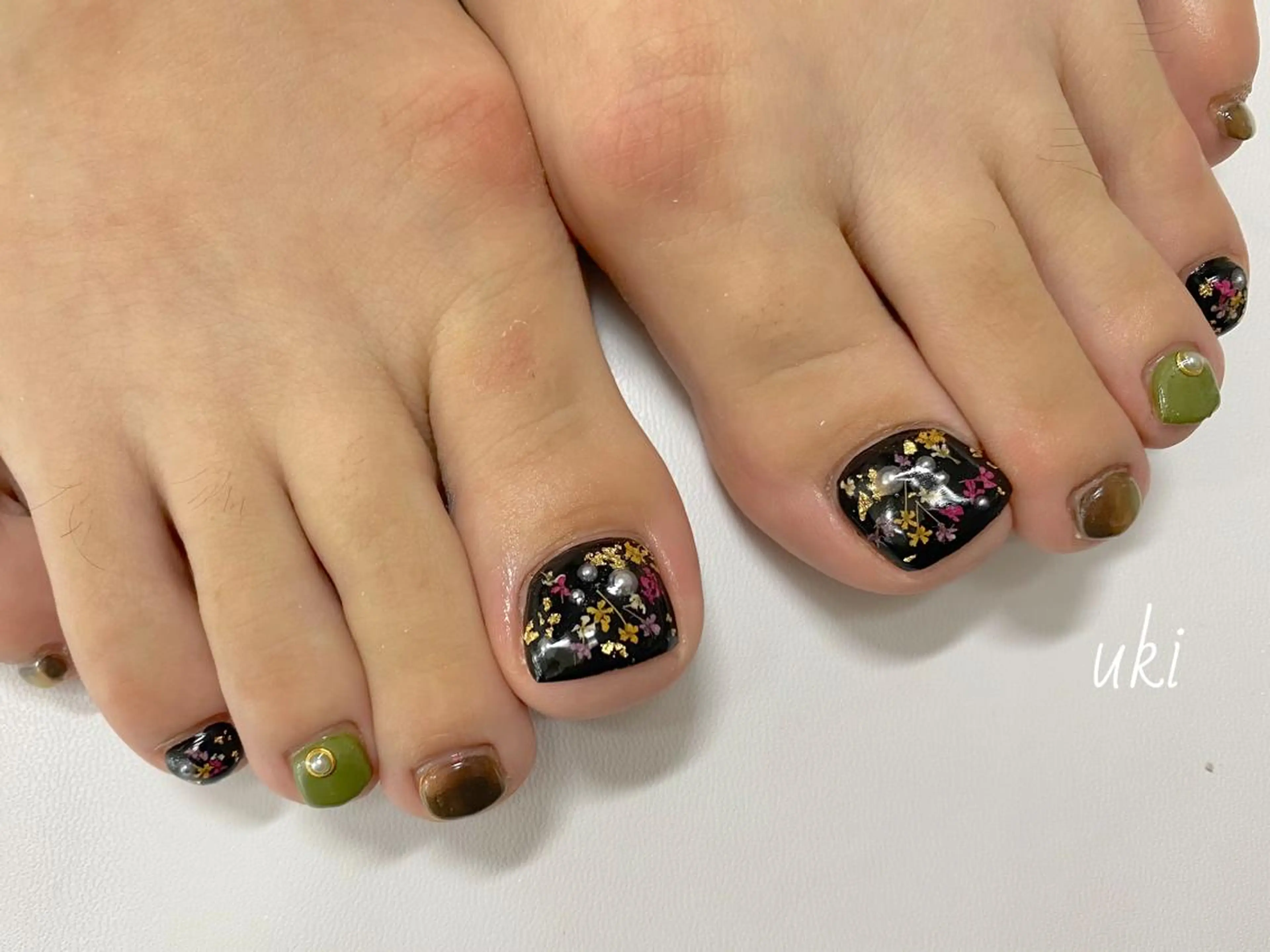 ネイル フットネイル Ameri nail /UKIのネイルデザイン