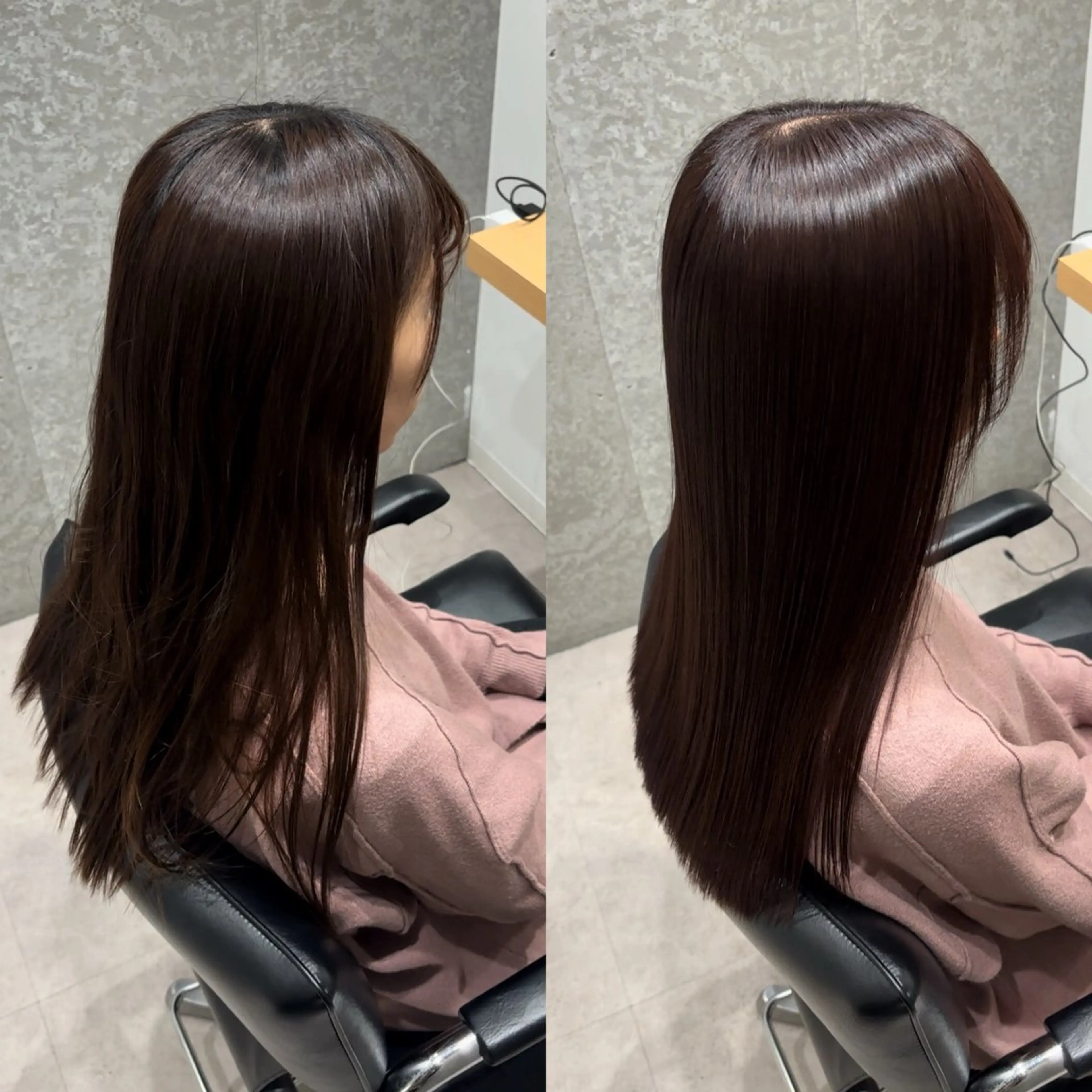 ロング カラー アクアカラー 髪質改善 ロング トリートメント カット ヘアカラー トリートメント 髪質改善ヘアケア 艶髪特化/上田のヘアスタイル