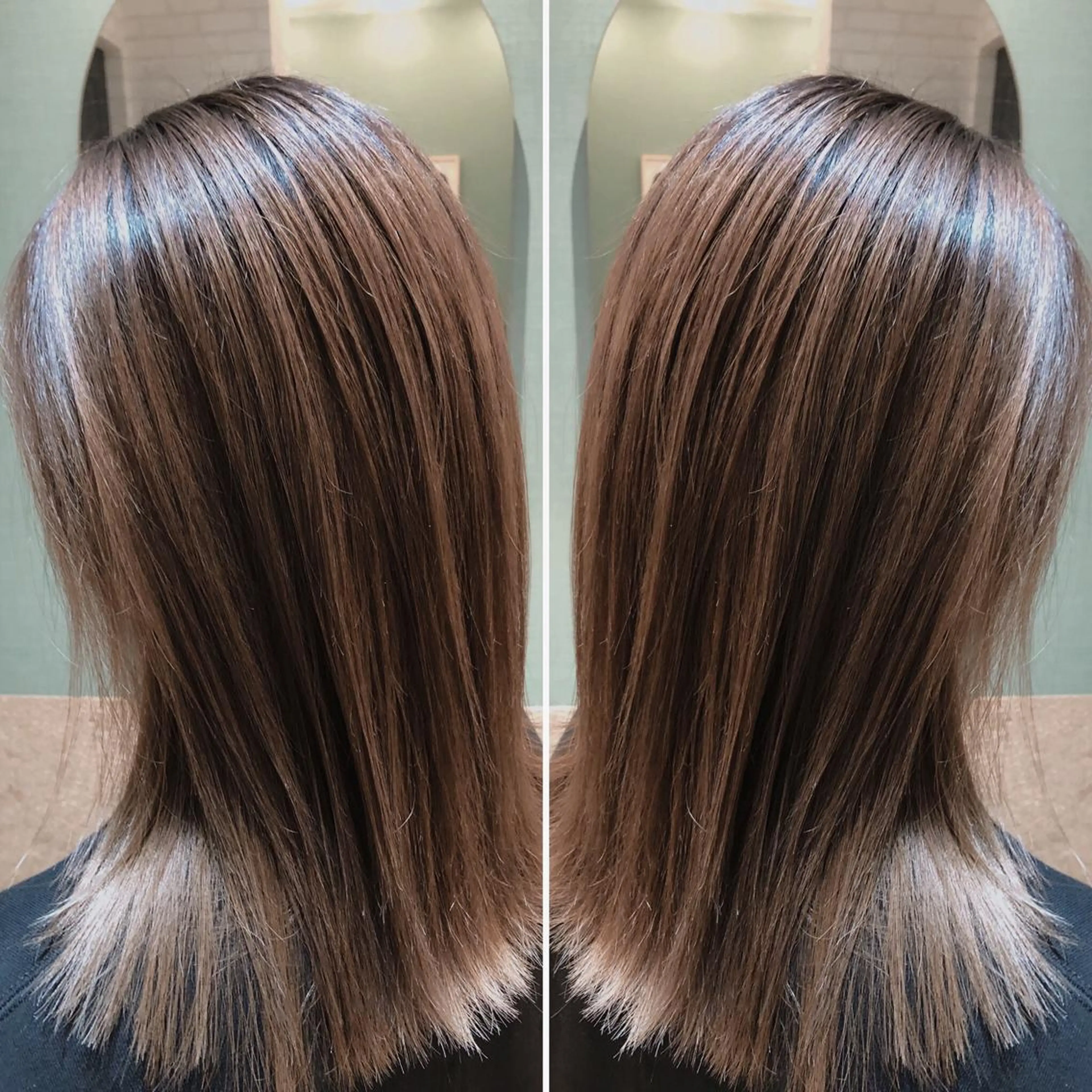 セミロング ヘアカラー トリートメント 【shower】 yousuke代表のヘアスタイル