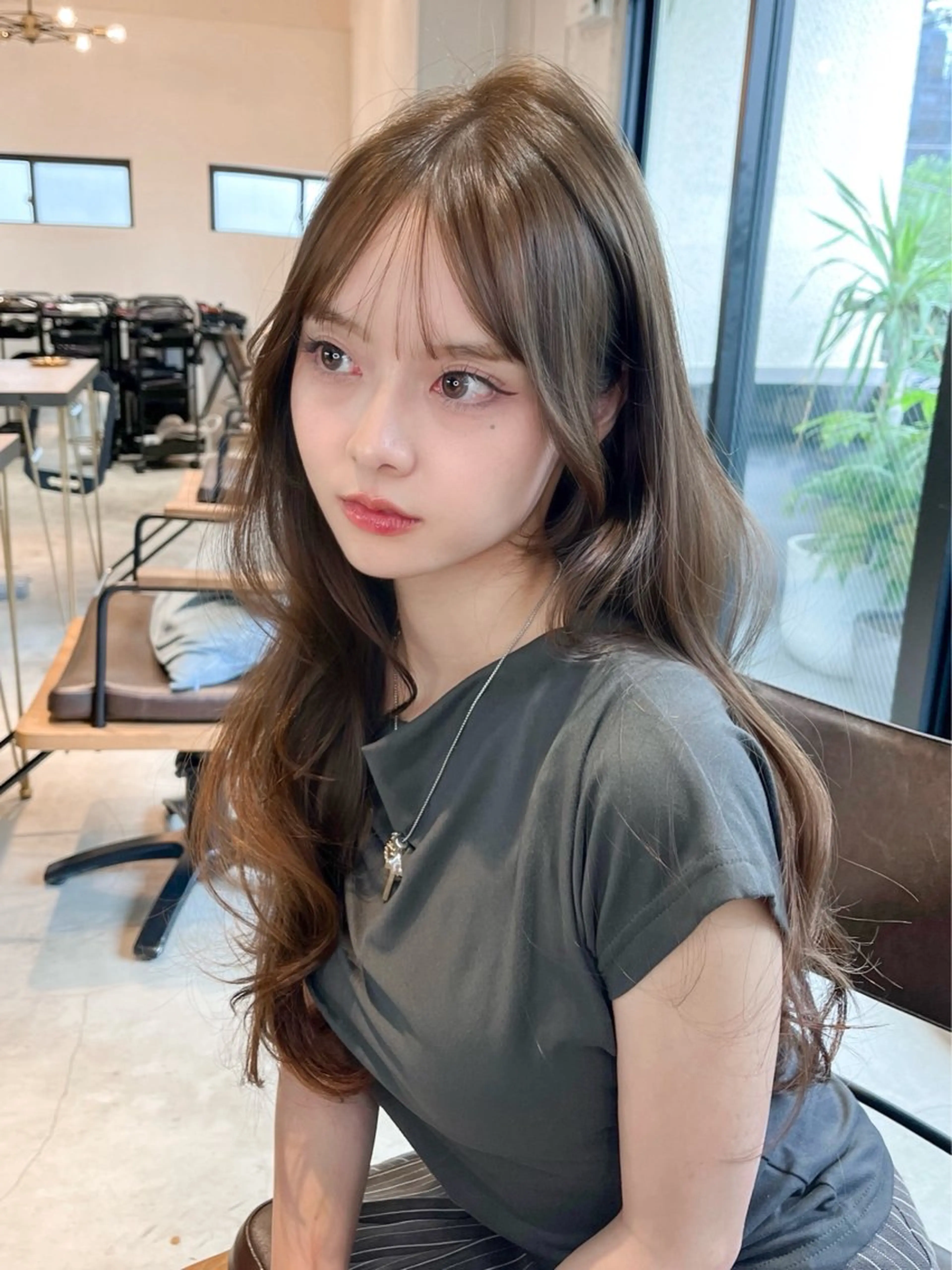 ロング カラー/レイヤー /カット泉谷七登のヘアスタイル