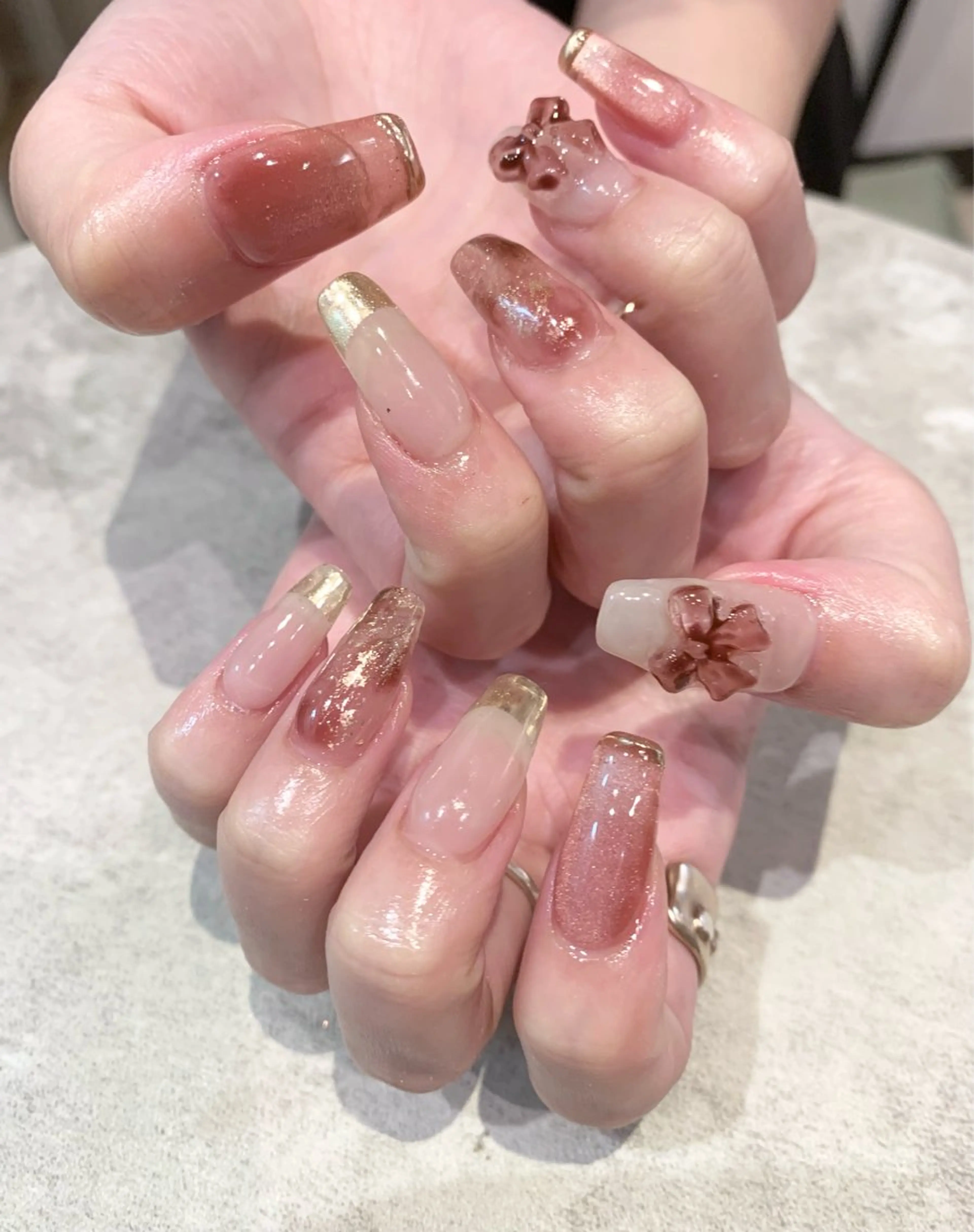 ネイル ハンドネイル ecrin 💎 mayuのネイルデザイン