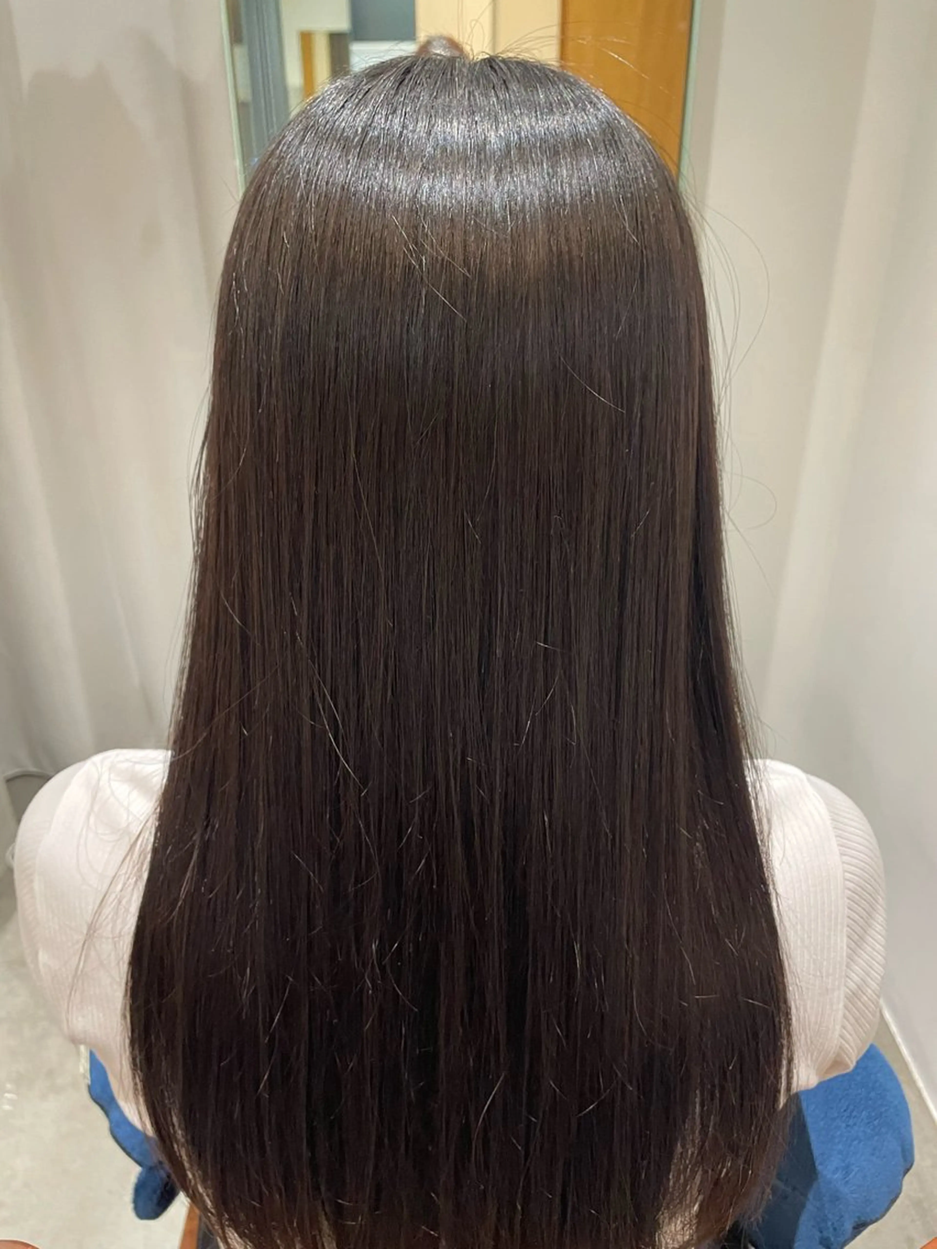 ロング 髪質改善 トリートメント くびれミディアム/似 合わせ/鎌倉/edAのヘアスタイル