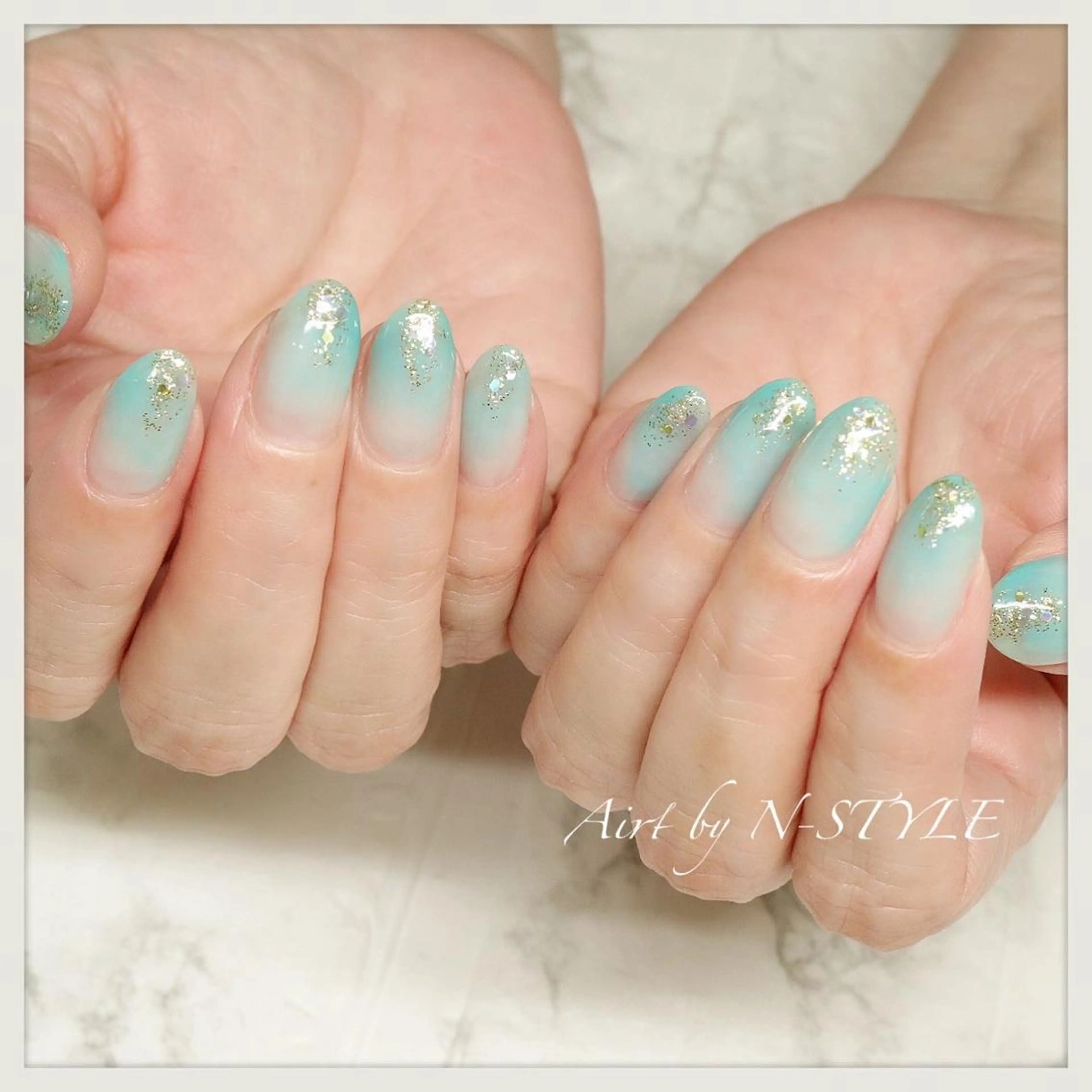 ミディアム ネイルN-STYLE スタッフのネイルデザイン