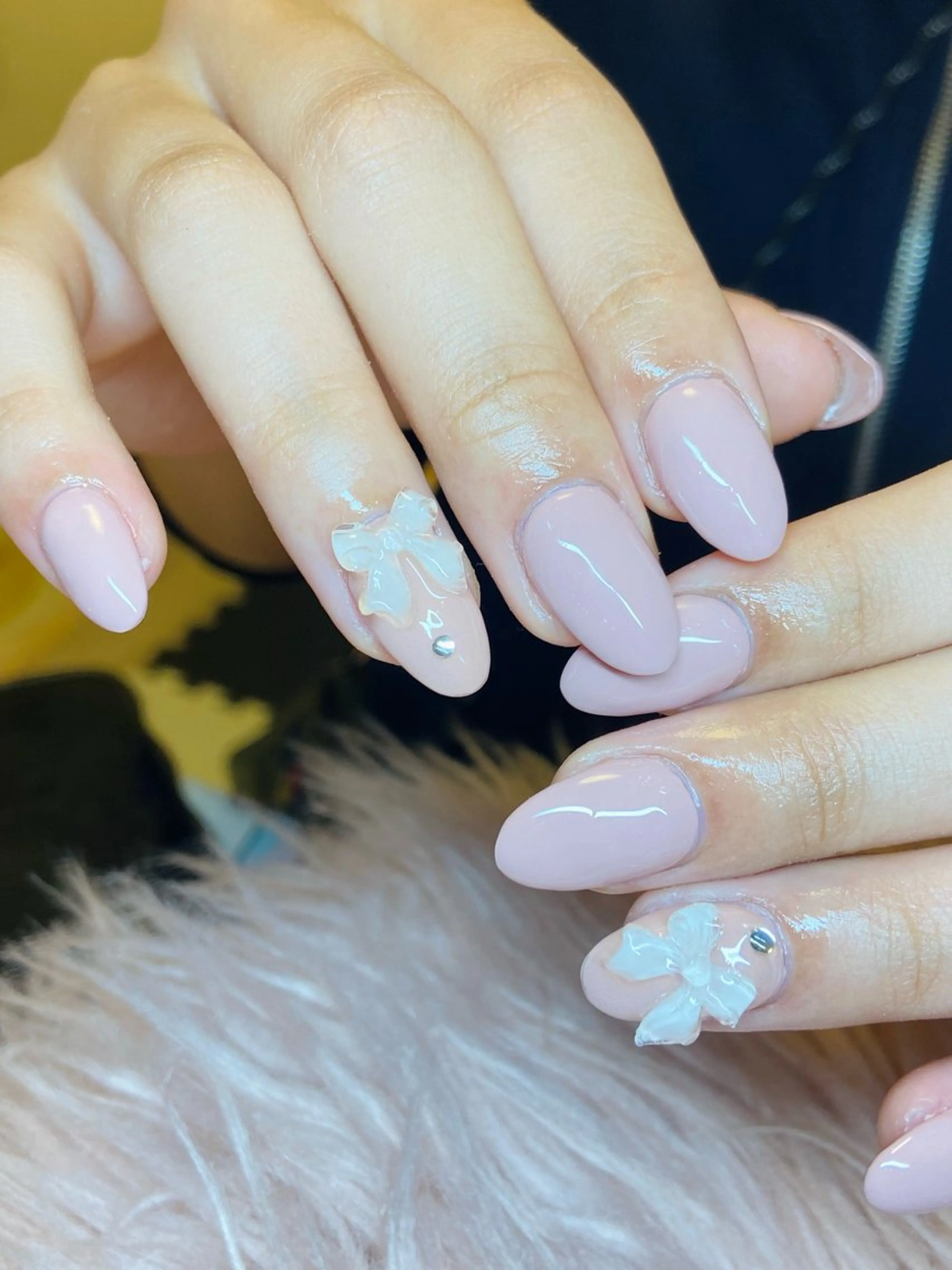 ネイル 長さ出し HandSnail 座間自宅ネイルサロンのネイルデザイン