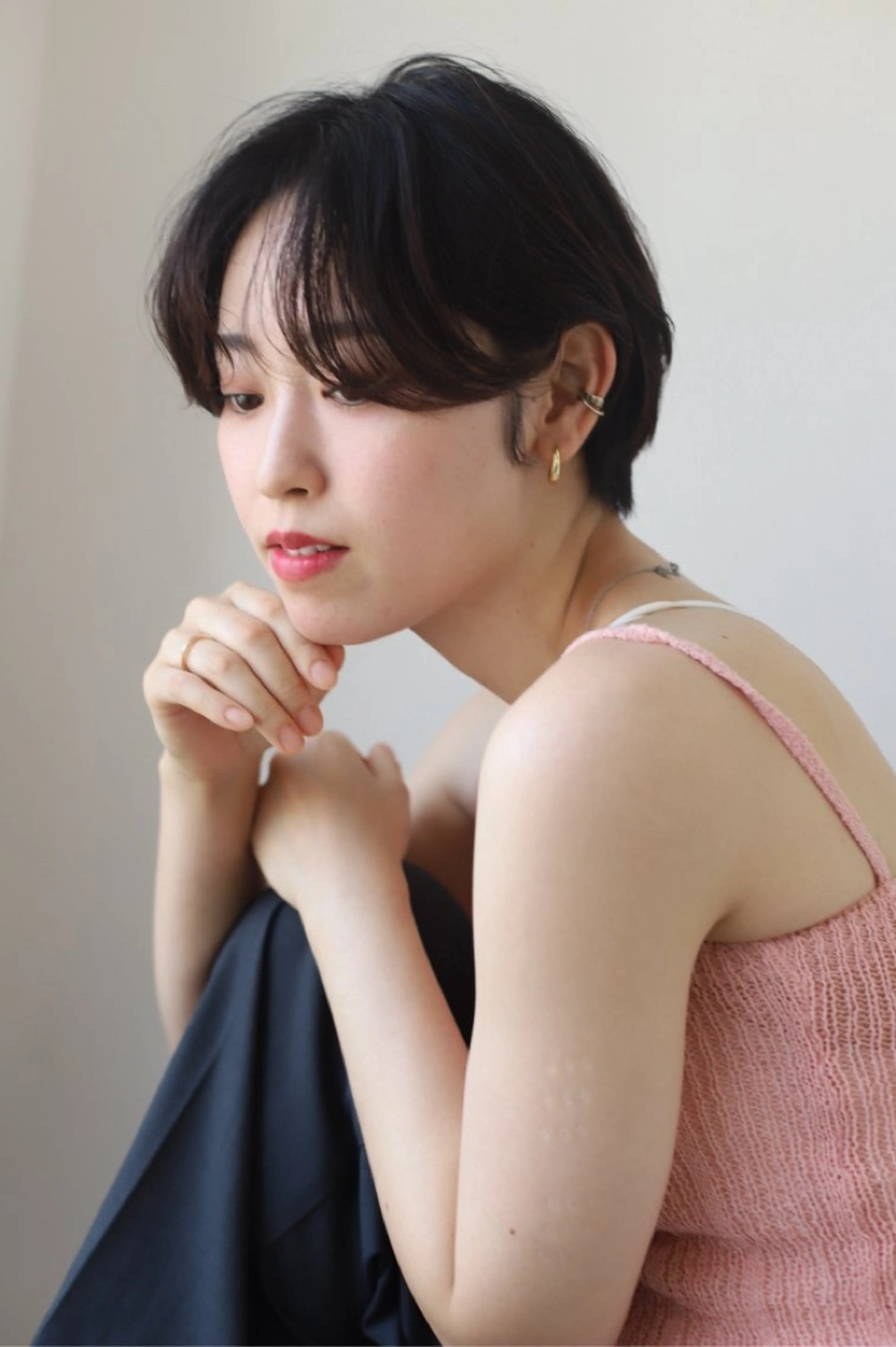 ショート 目黒・不動前 カットモデル/モモカのヘアスタイル