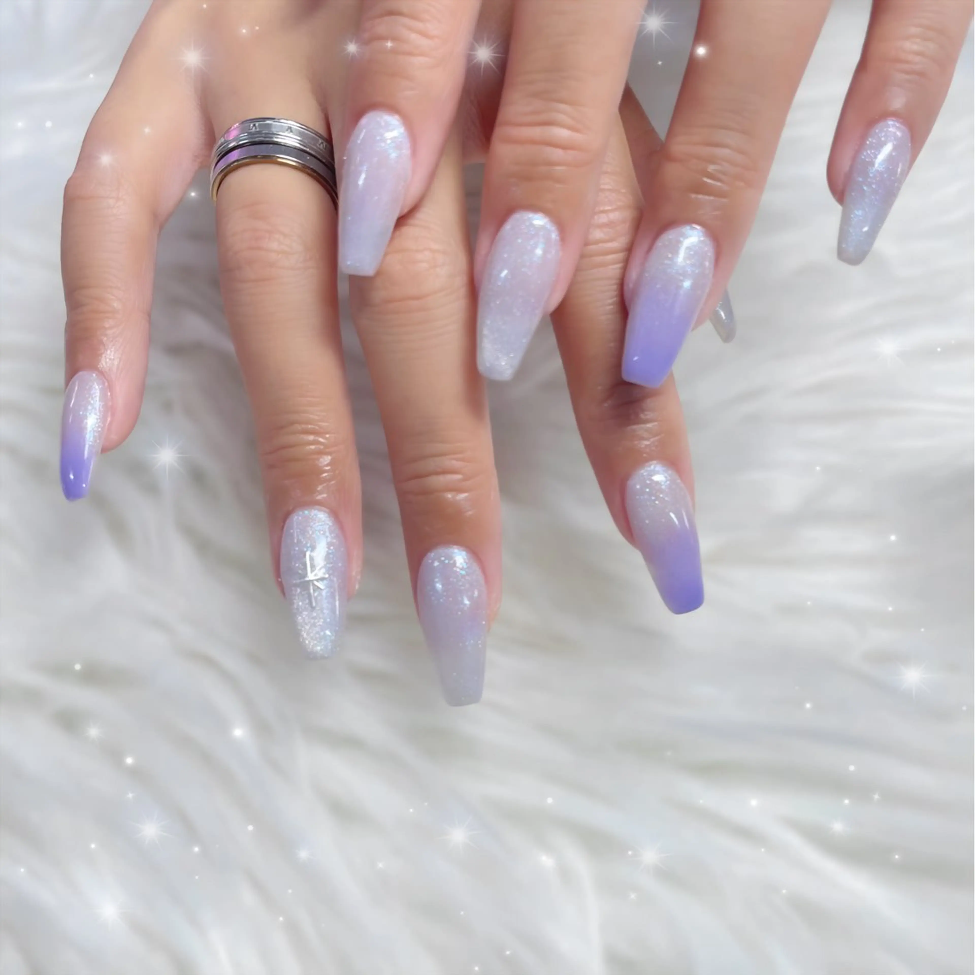 ネイル グラデーション 💕WOLTOKYO 池袋💕maiのネイルデザイン