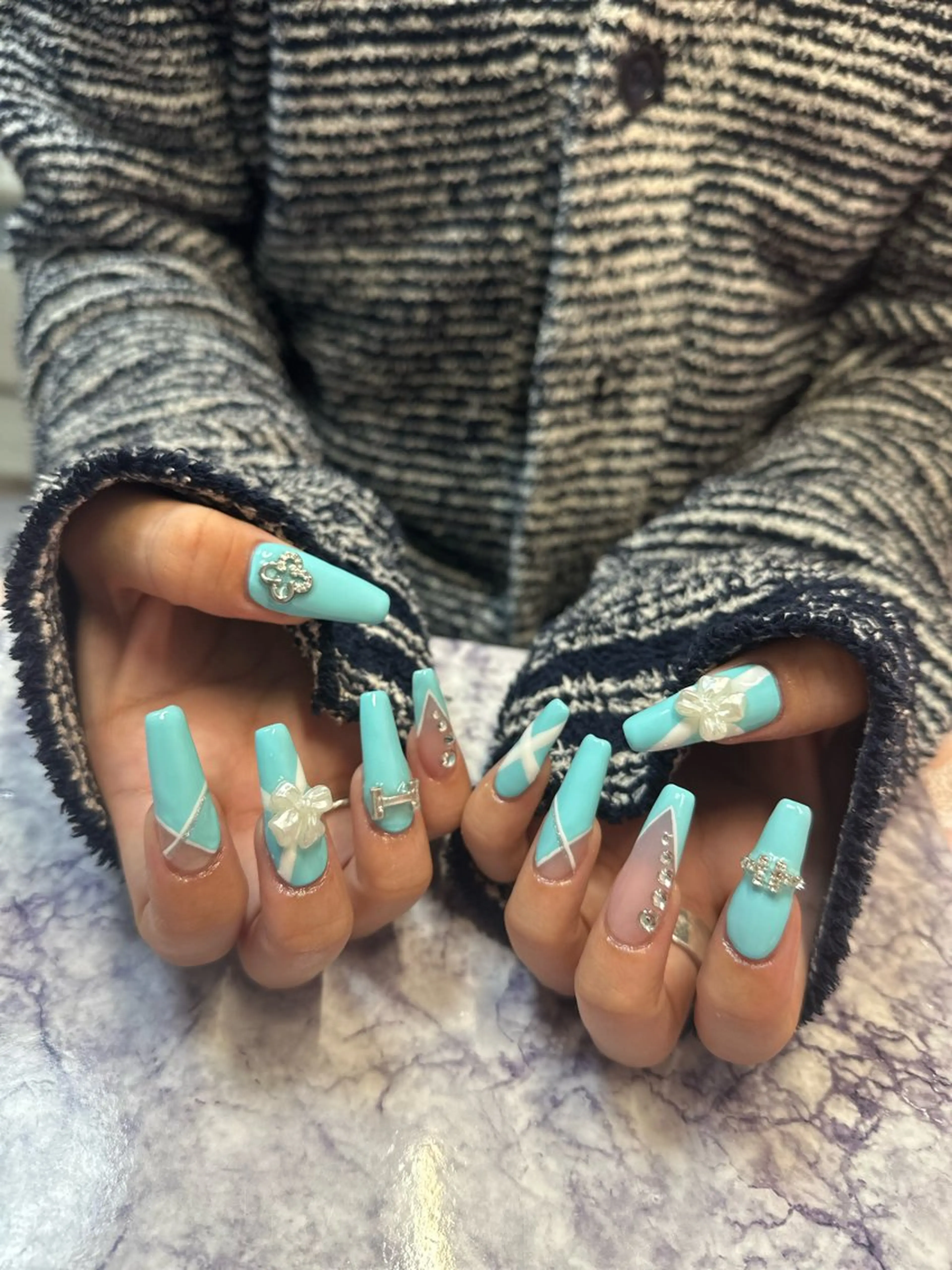 ネイル ハンドネイル フットネイル Pretzels🥨 【プレッツェル】ミウのネイルデザイン