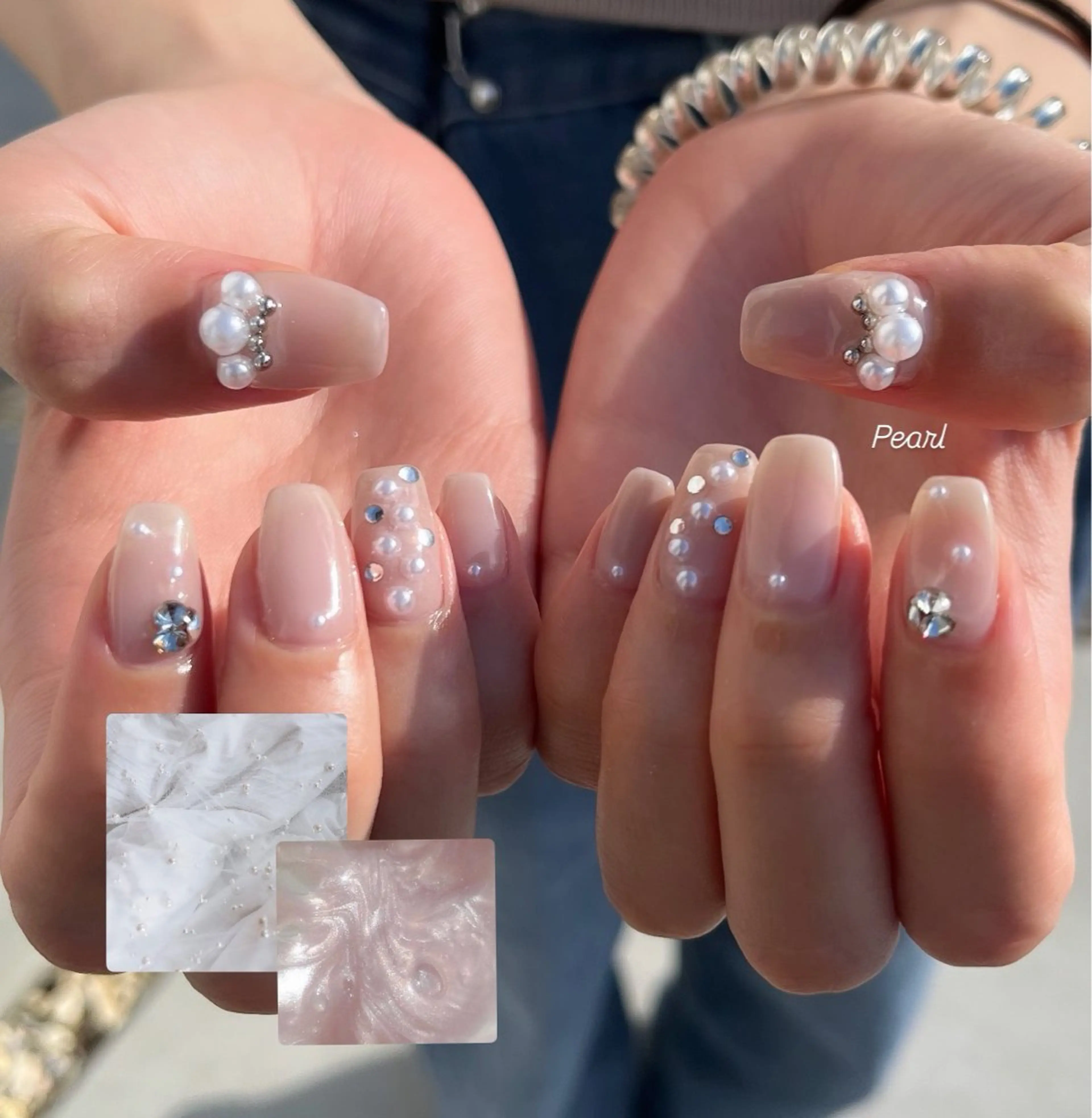 ネイル ブライダルネイル ハンドネイル HazeGrass NAILのネイルデザイン