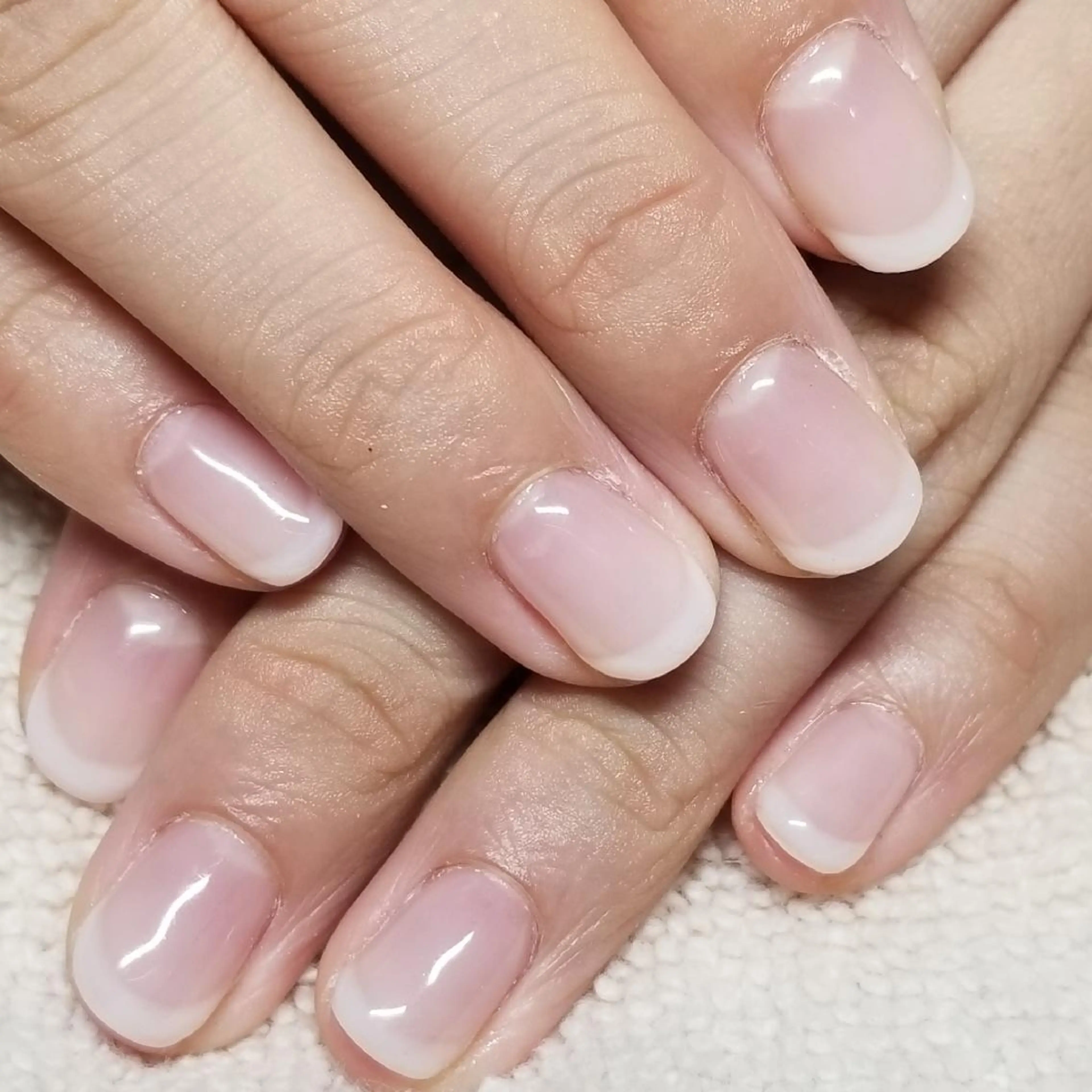 ネイル クリアネイル フレンチネイル ハンドネイル よしだ ひろきのネイルデザイン