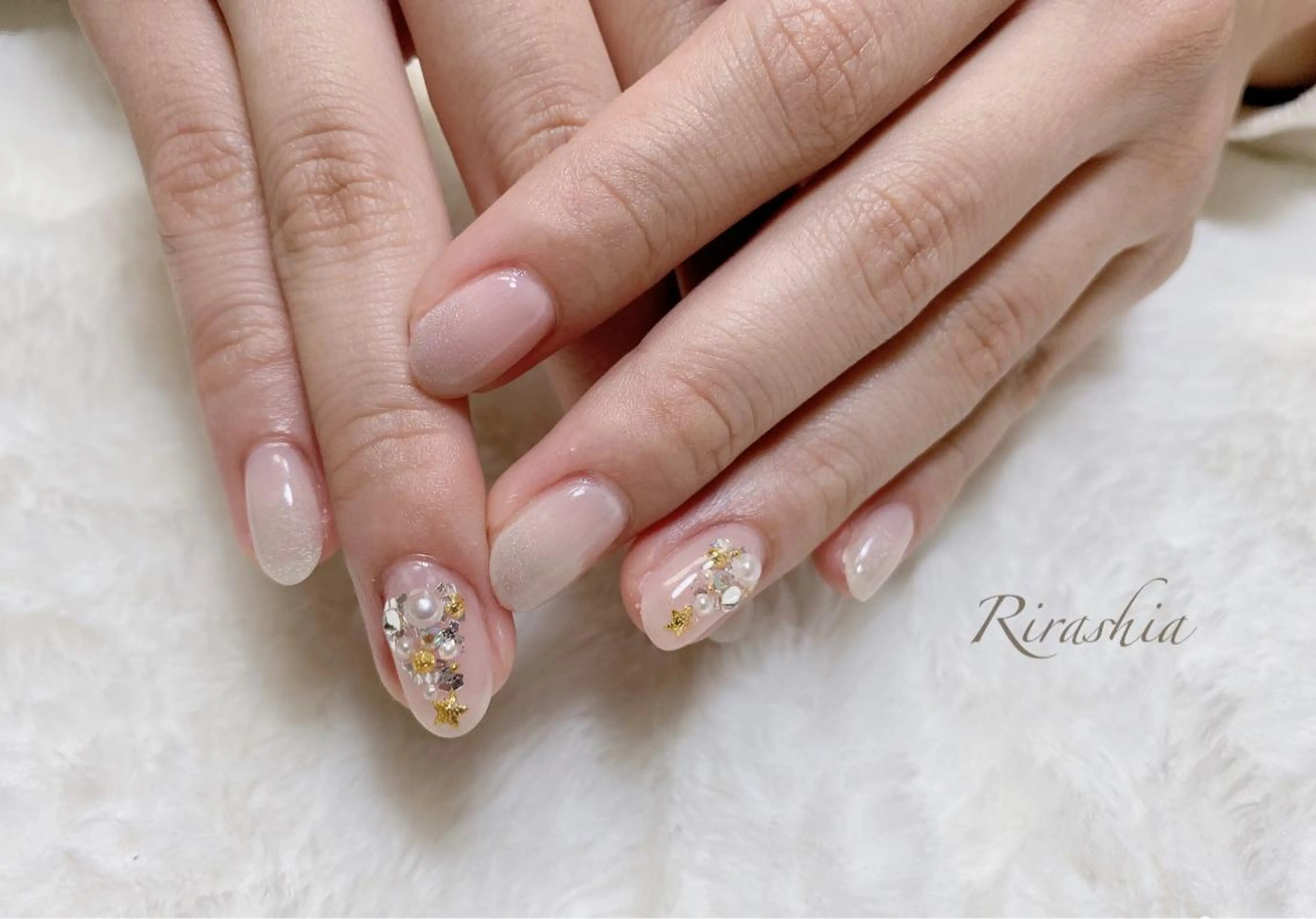 ネイル ハンドスパ｜ネイル Rirashaのネイルデザイン