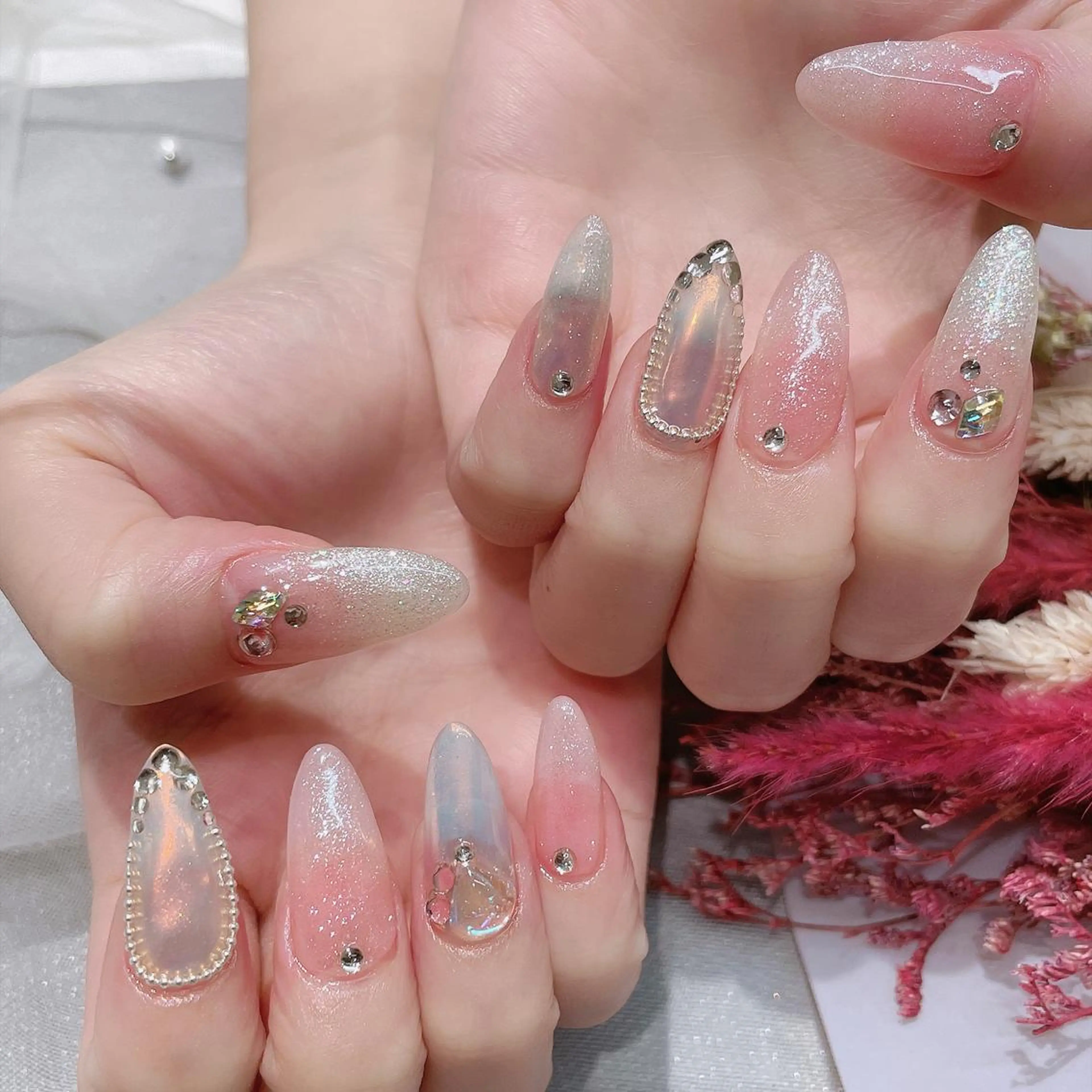 ネイル 長さだし専門店 M2　rikaのネイルデザイン