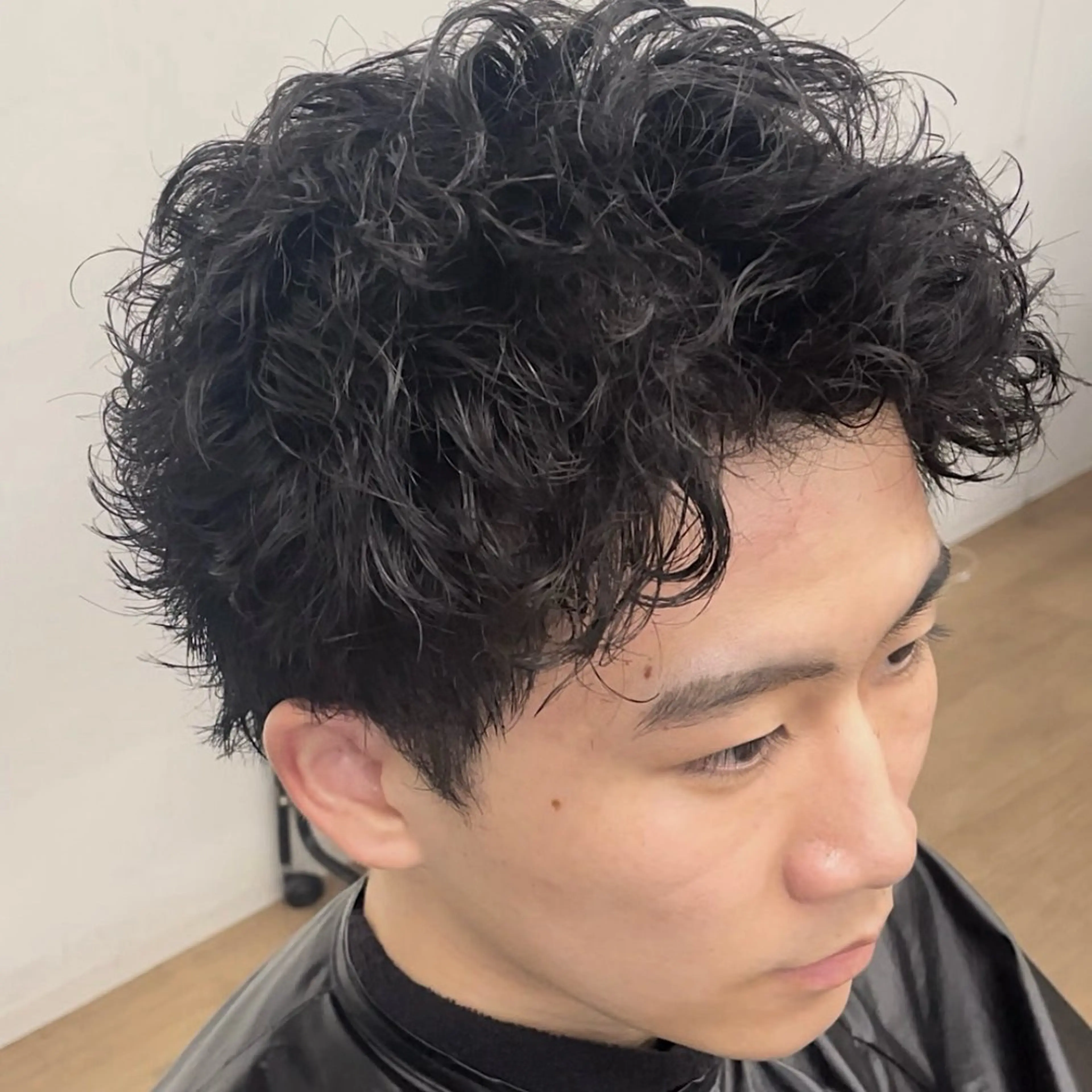 ショート ハイライト レイヤーカット ショートヘア 縮毛矯正 🫧 下島友弥 【メンズ特化美容師】のヘアスタイル