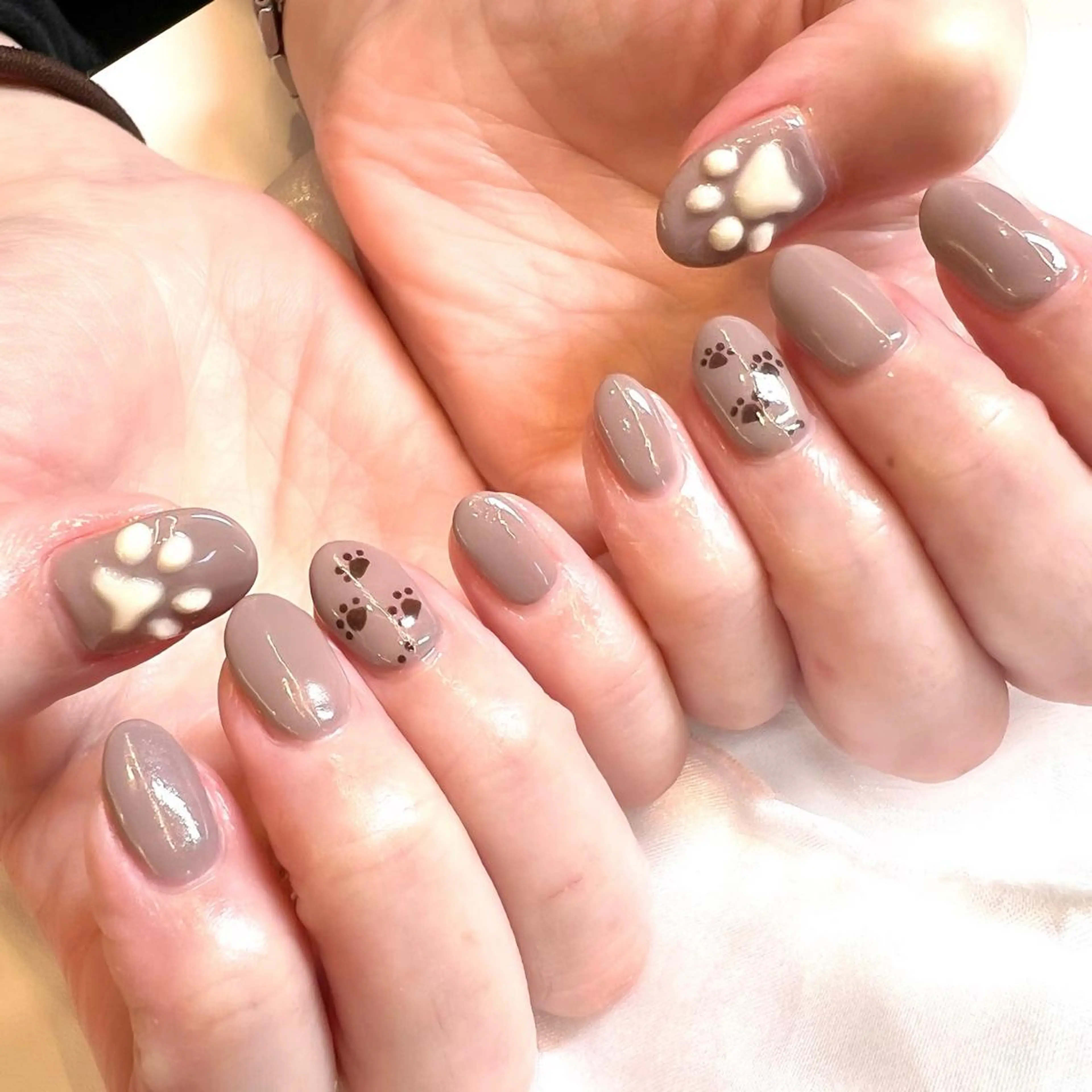 ネイル アートネイル ジェルネイル ロングネイル ニュアンスネイル オフィスネイル ハンドネイル clover nailのネイルデザイン