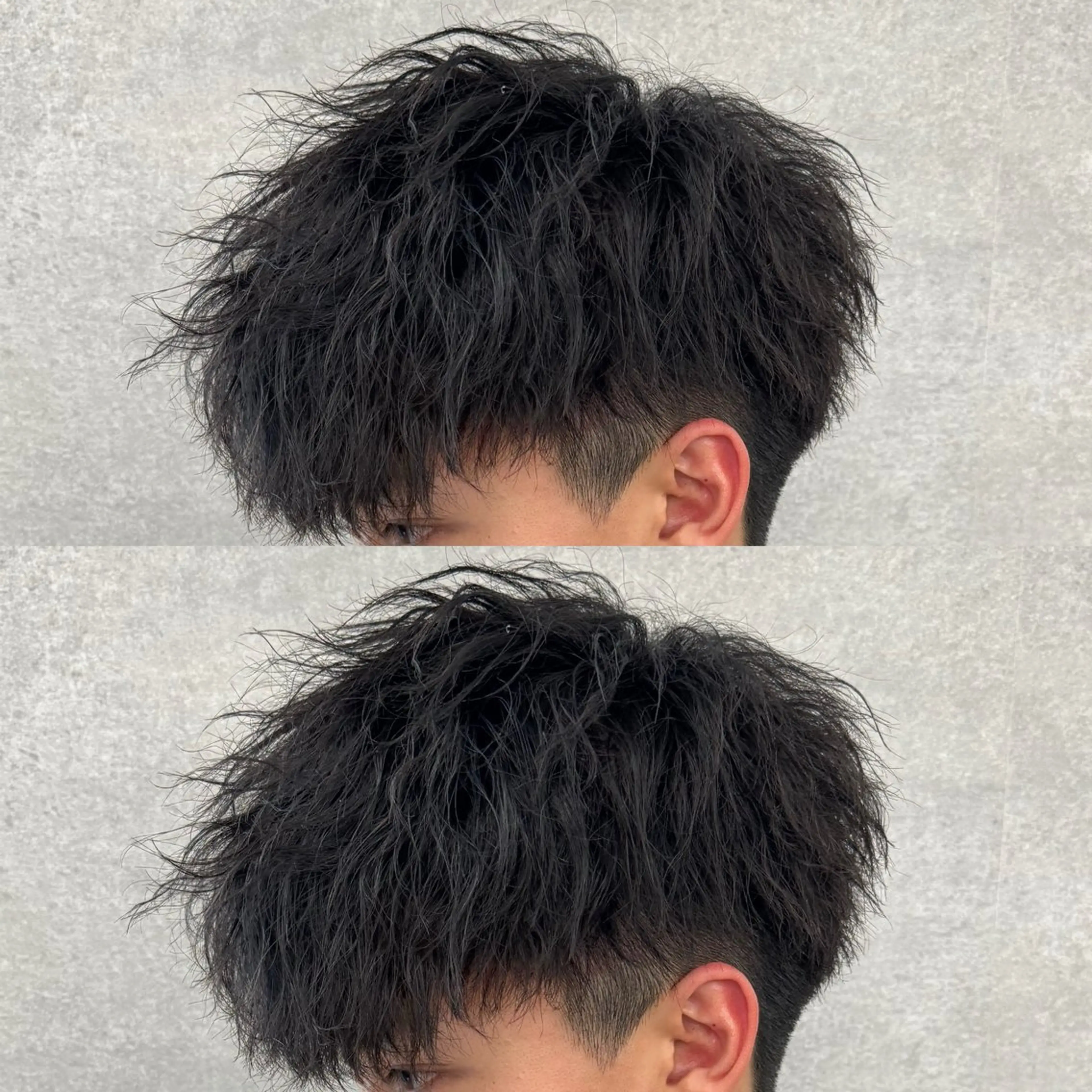 ショート カラー パーマ ヘアアレンジ メンズ キッズ 🔥メンズパーマ🔥 菅原楓のヘアスタイル