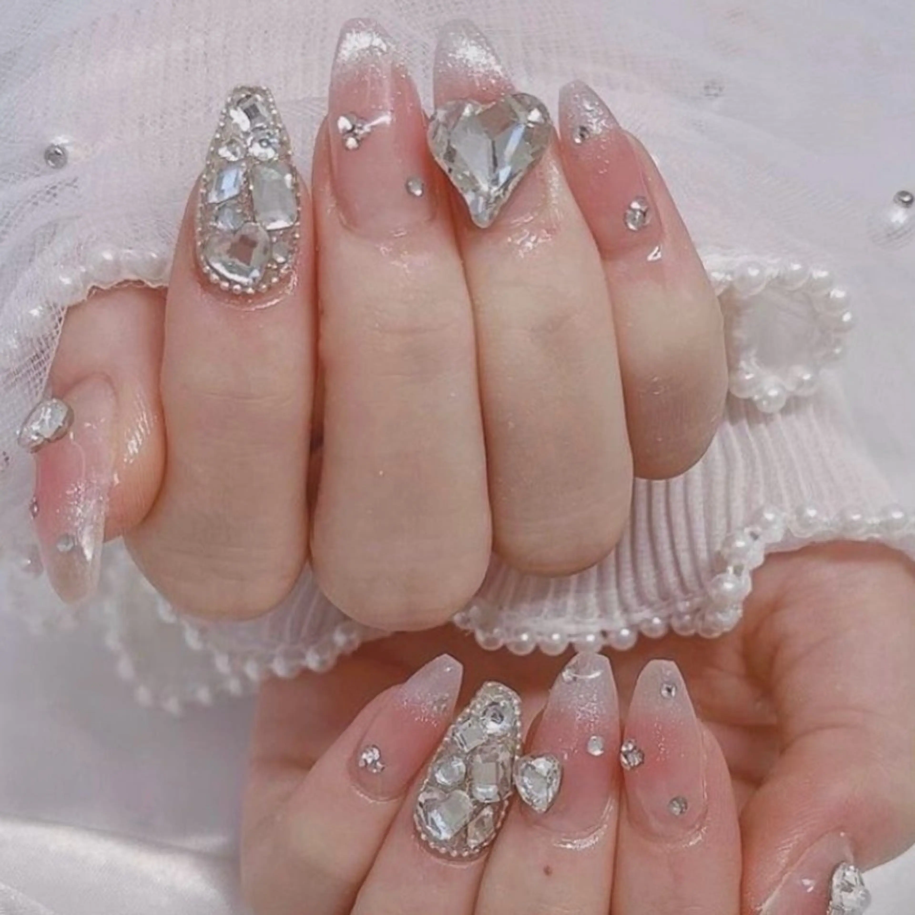 ネイル 韓国ネイル ワンホンネイル ハンドネイル ハンドケア Kawaii _Nailのネイルデザイン