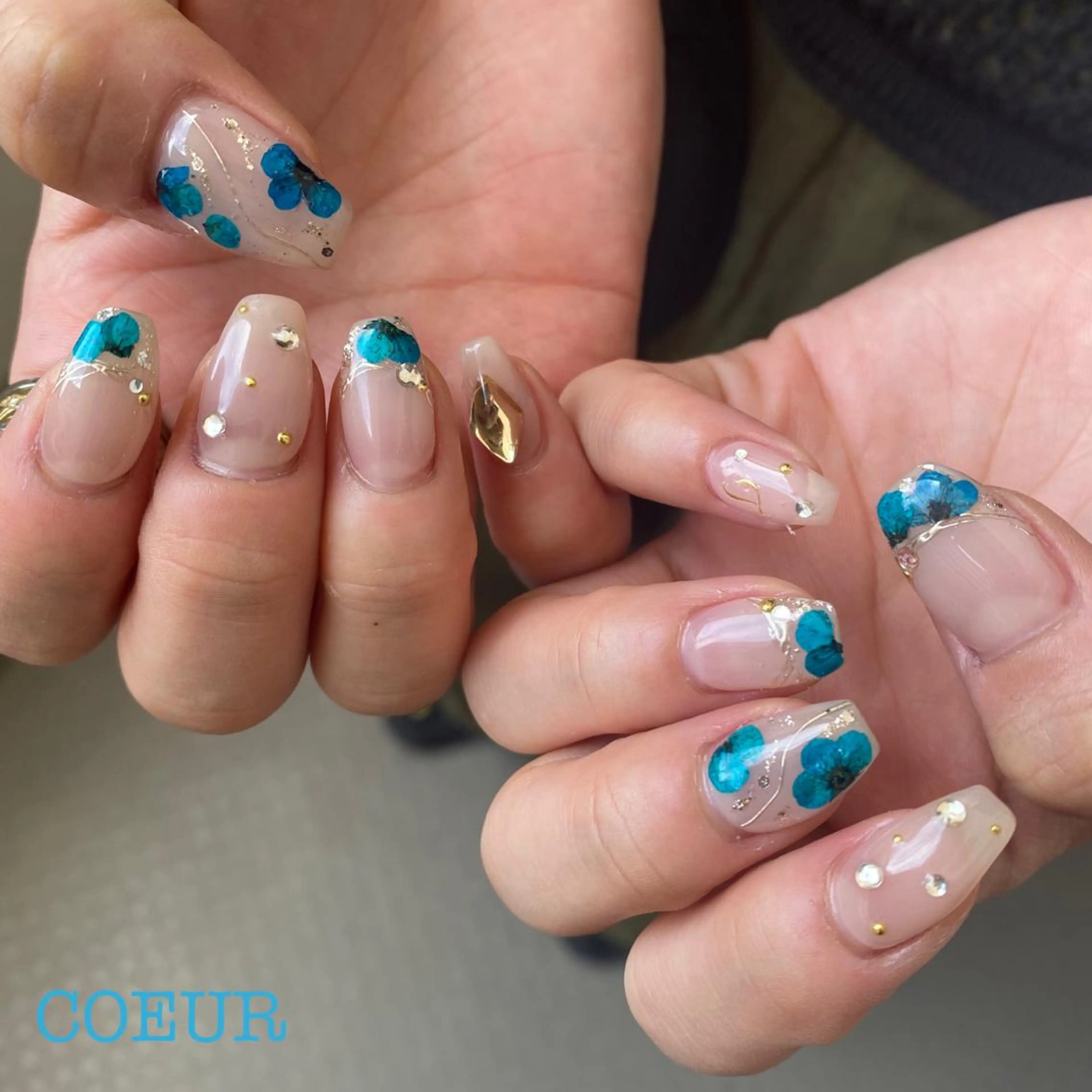 ネイル ハンドネイル COEUR✴︎ yukikaのネイルデザイン