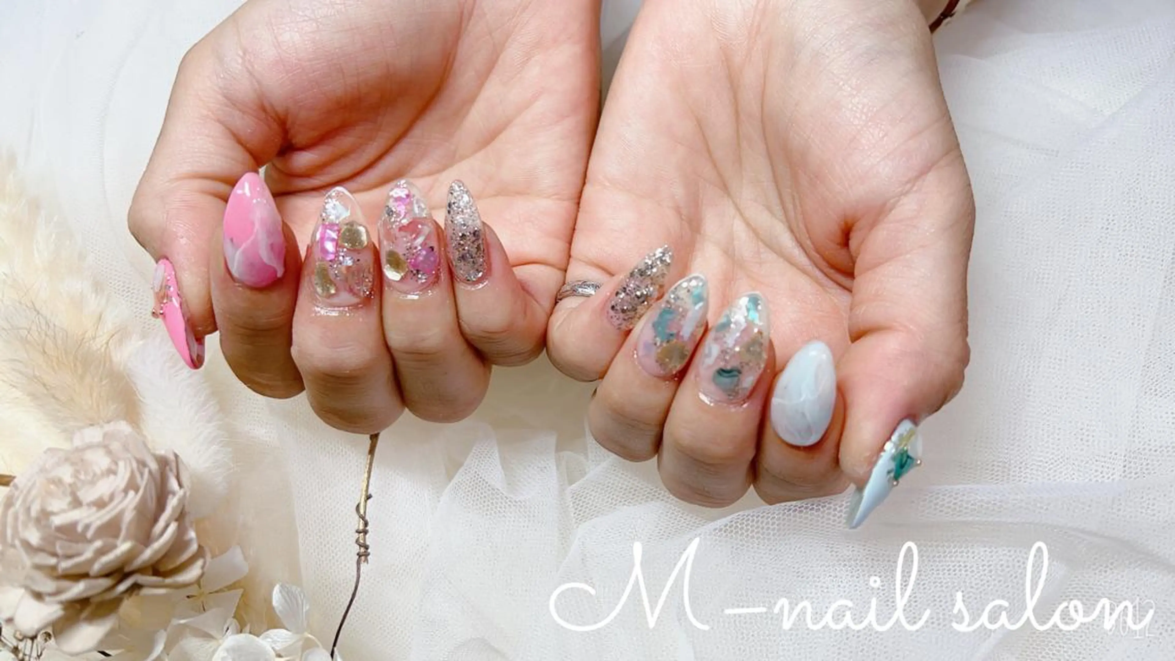 ネイル 持ち込み M_nail salon所属・M_ nail salonのネイルデザイン