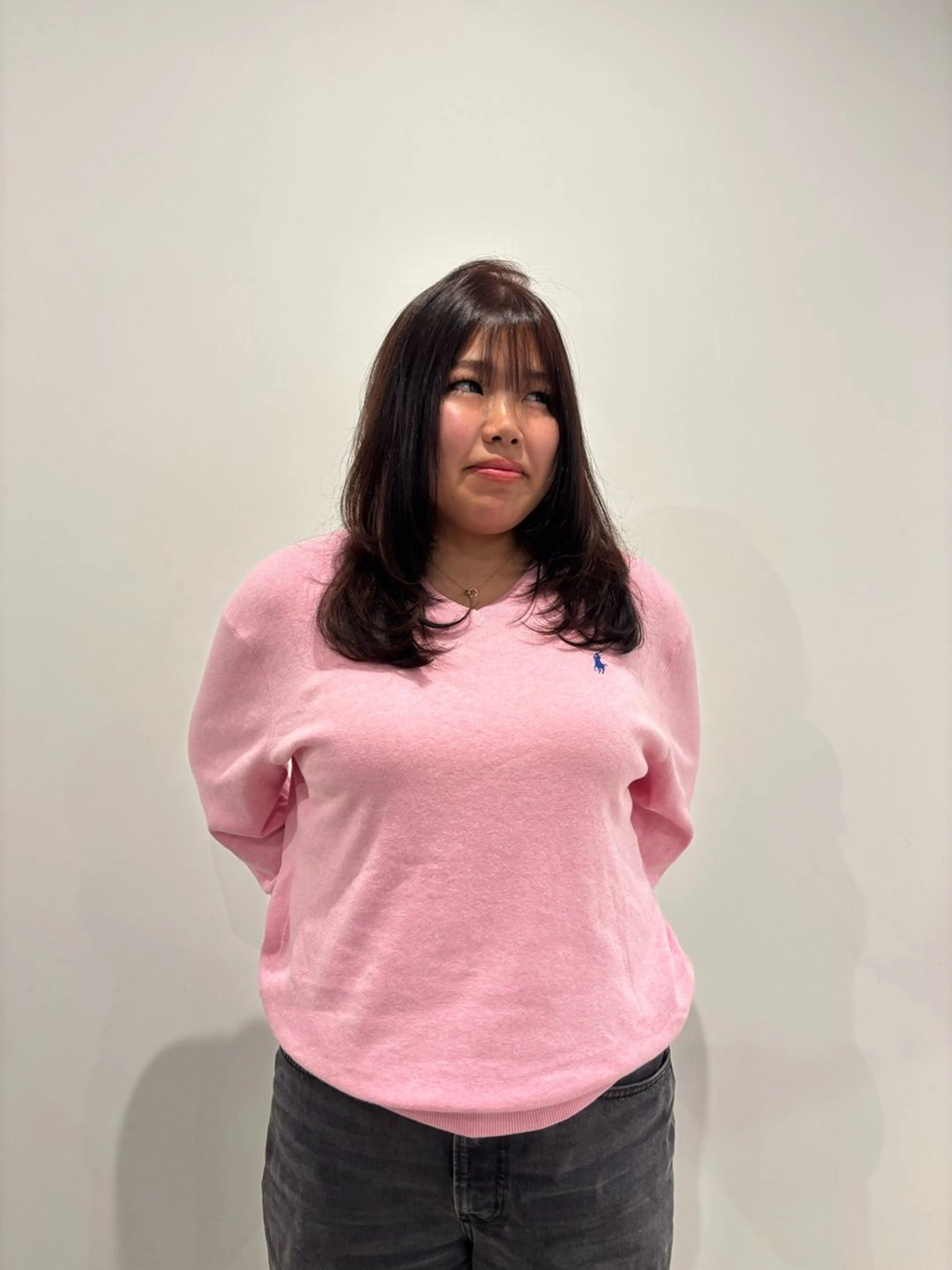 セミロング 熊取谷 茉那のヘアスタイル