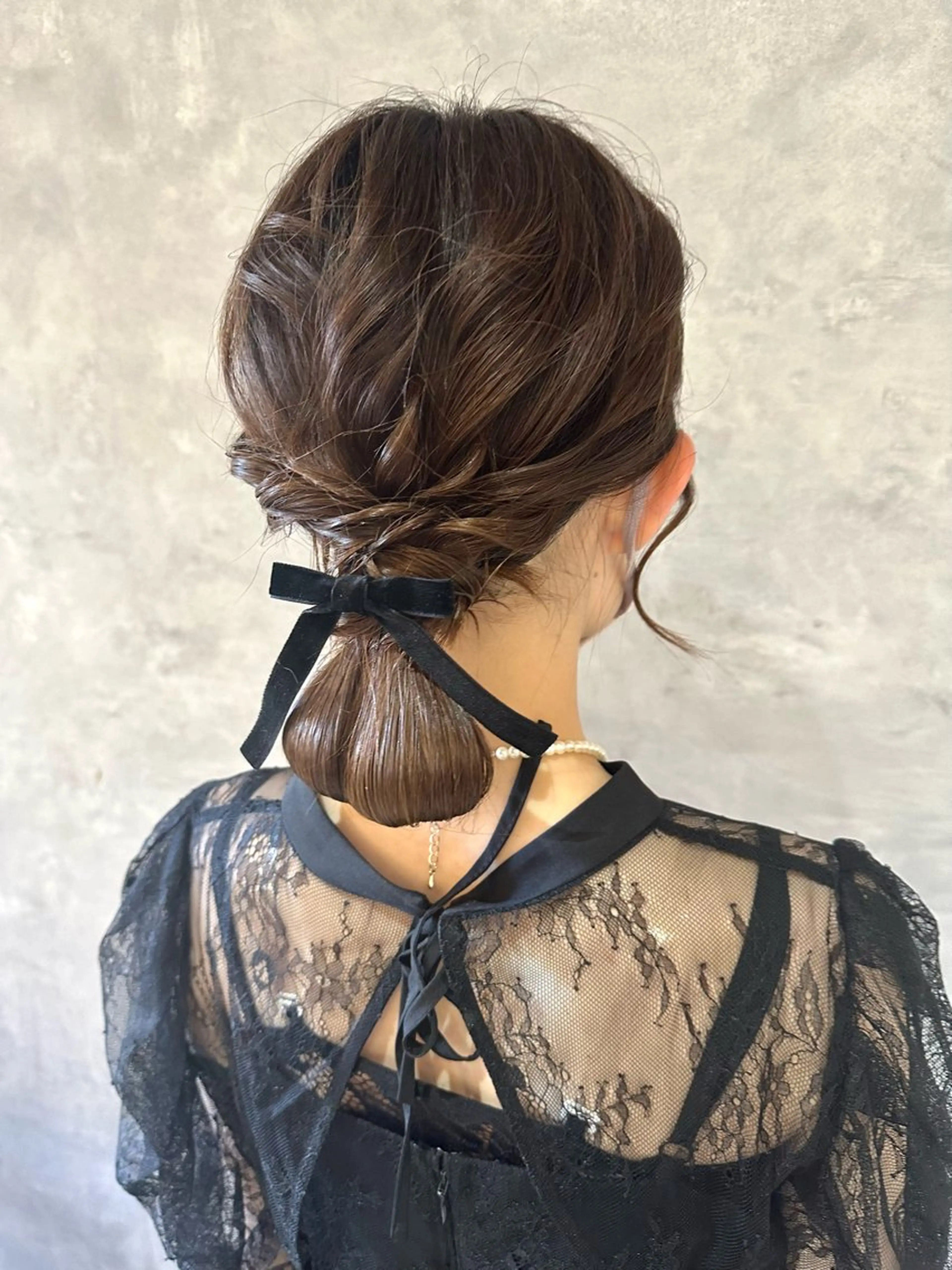 ヘアアレンジ お団子ヘア ヘアセット 🫧アレンジ･髪質 改善maica🫧のヘアスタイル