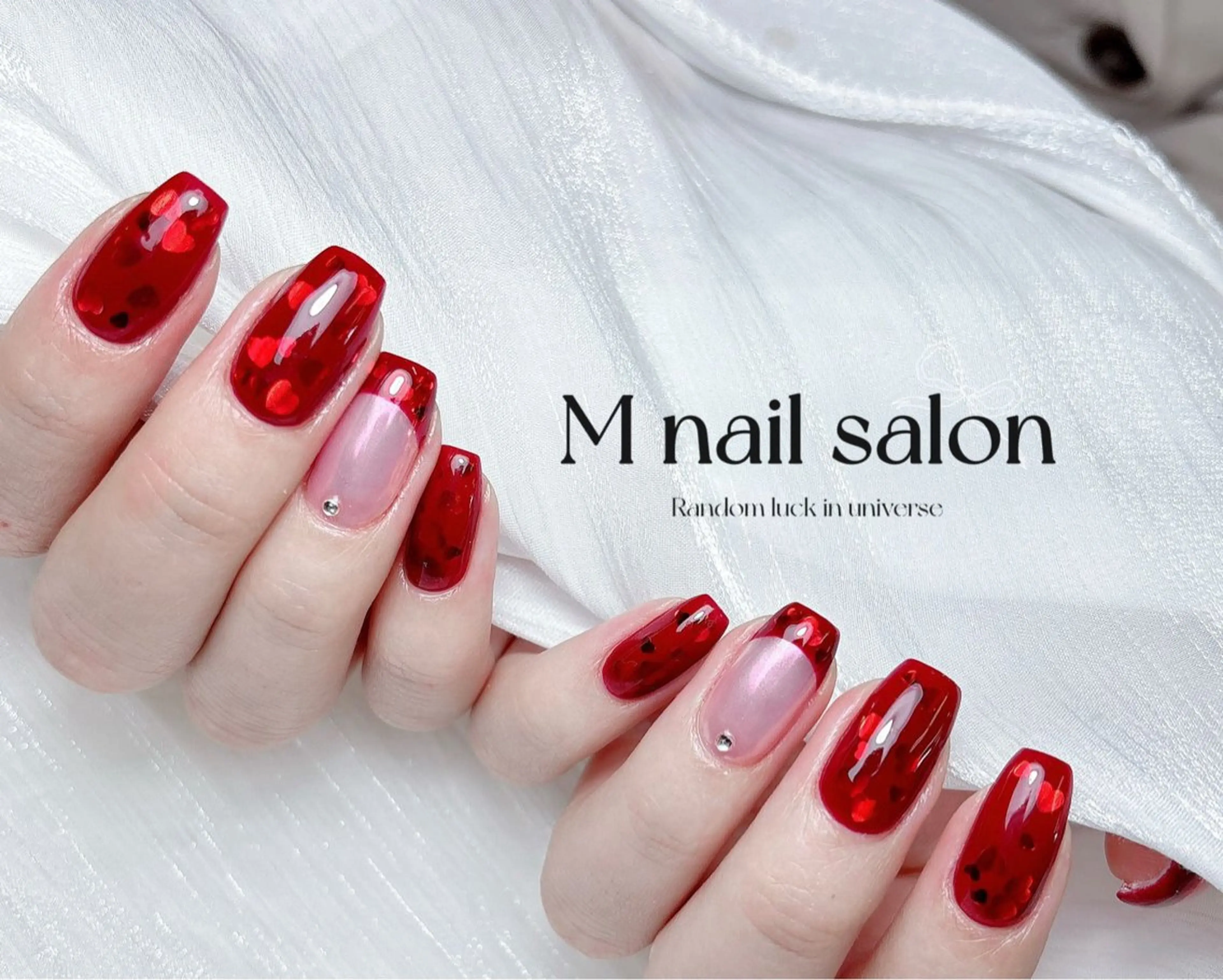 ネイル M🌷nail 長さだし専門店のネイルデザイン