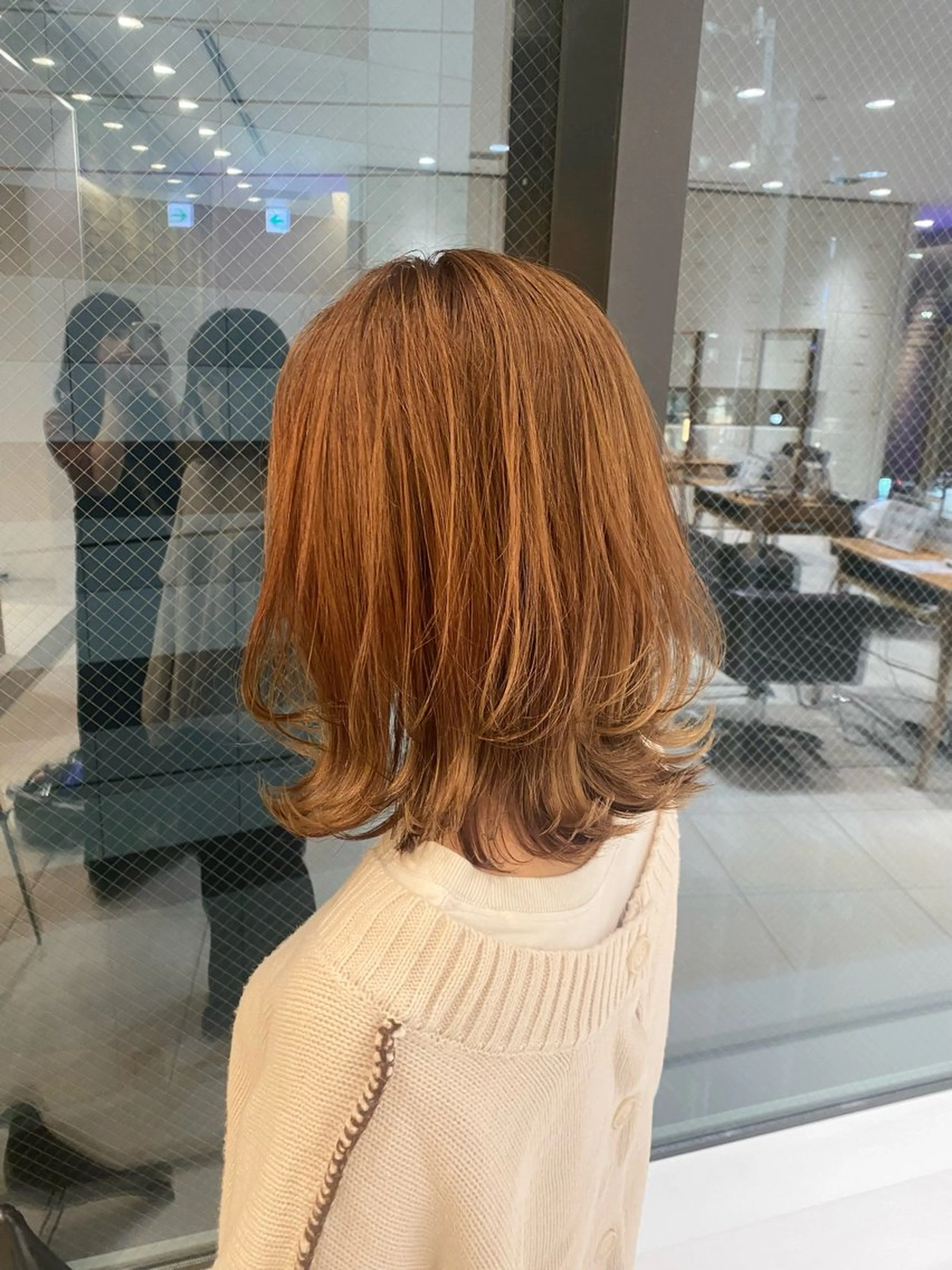 ミディアム ミディアムレイヤー レイヤーカット カット 王道かわいい/ベー ジュカラー＊里々花＊のヘアスタイル