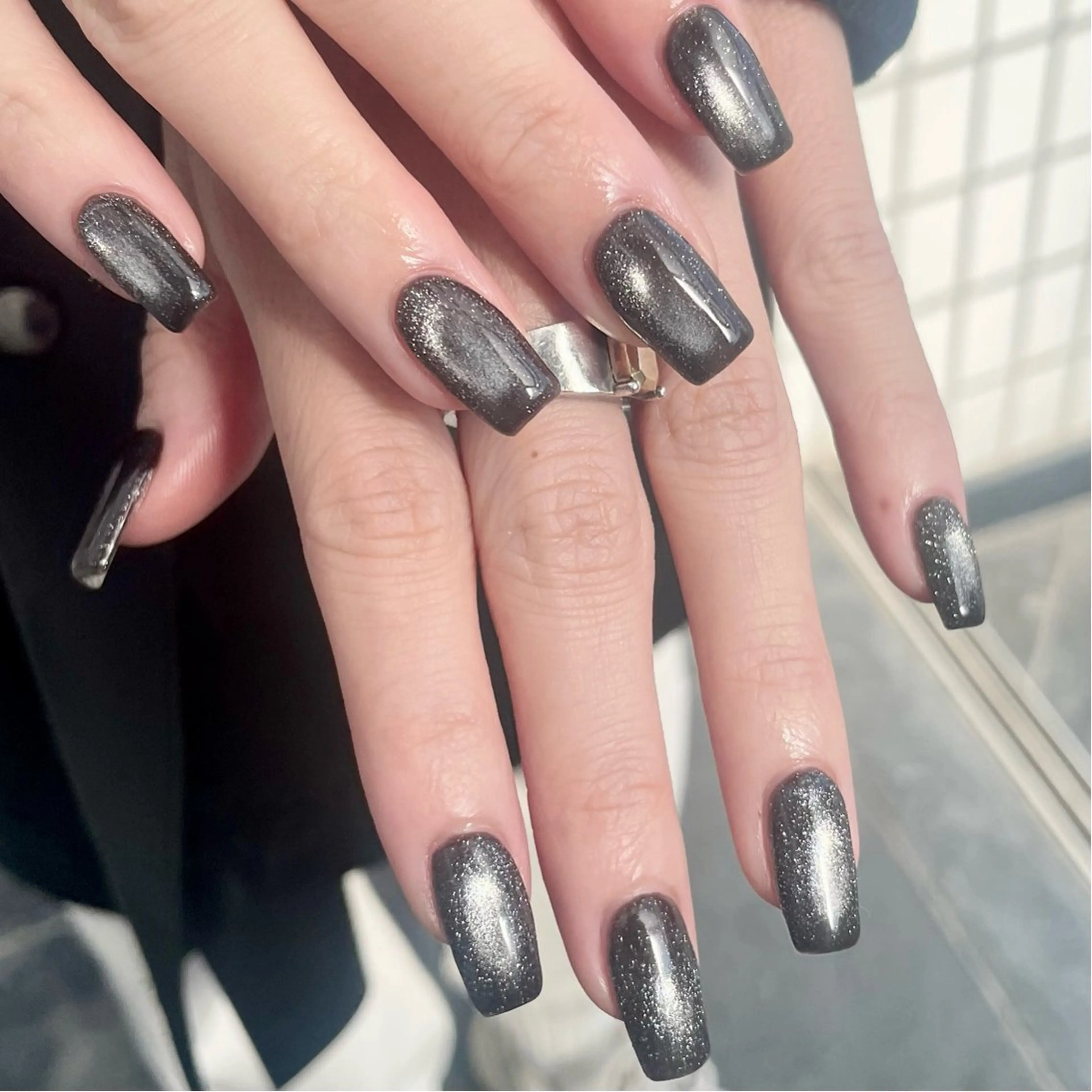 ネイル ジェルネイル マグネットネイル ハンドネイル Nail ヌシん家 AKANEのネイルデザイン