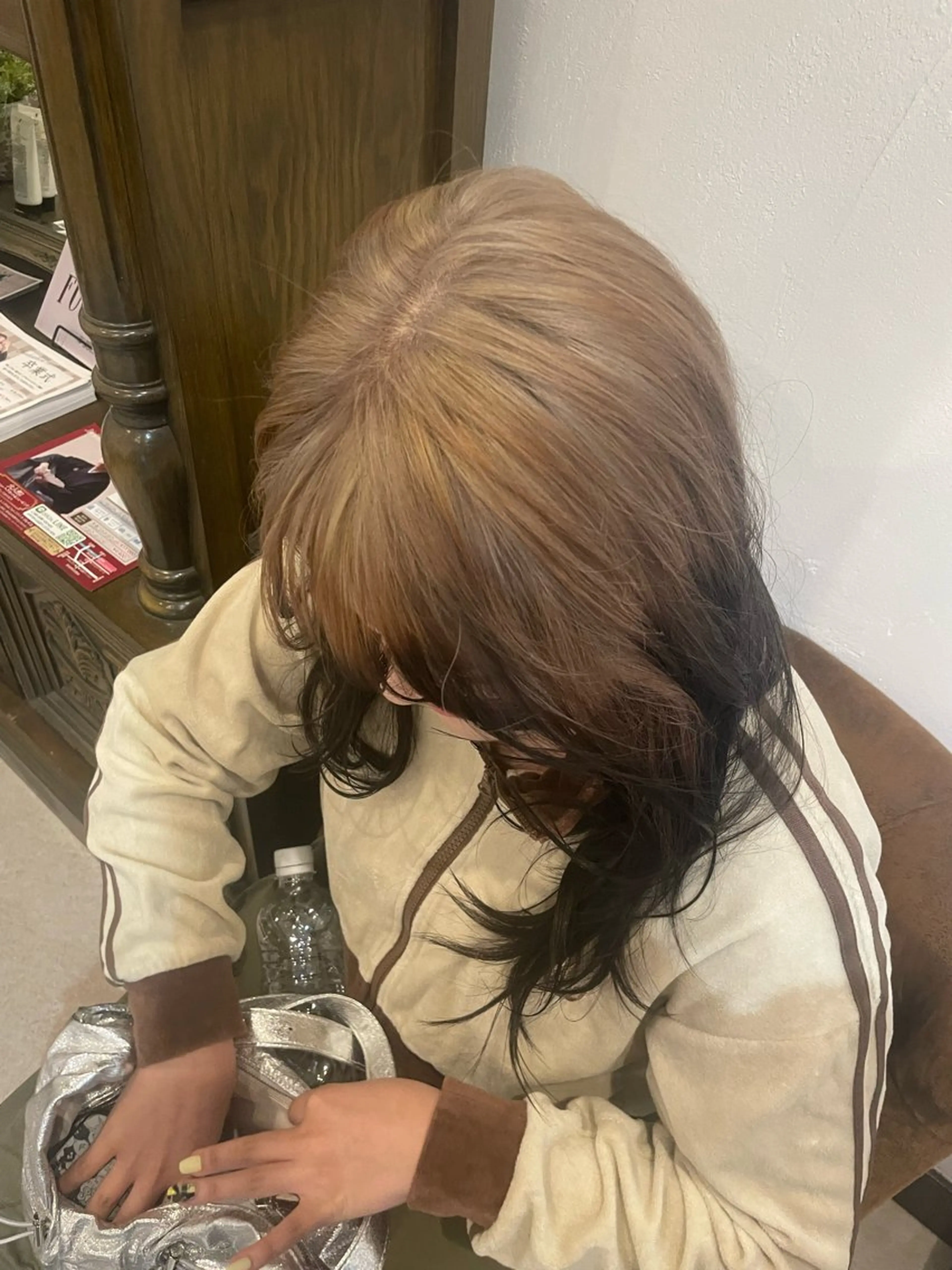 ロング カラー 梨子🐣艶カラー🌈 ダメージレス💖のヘアスタイル