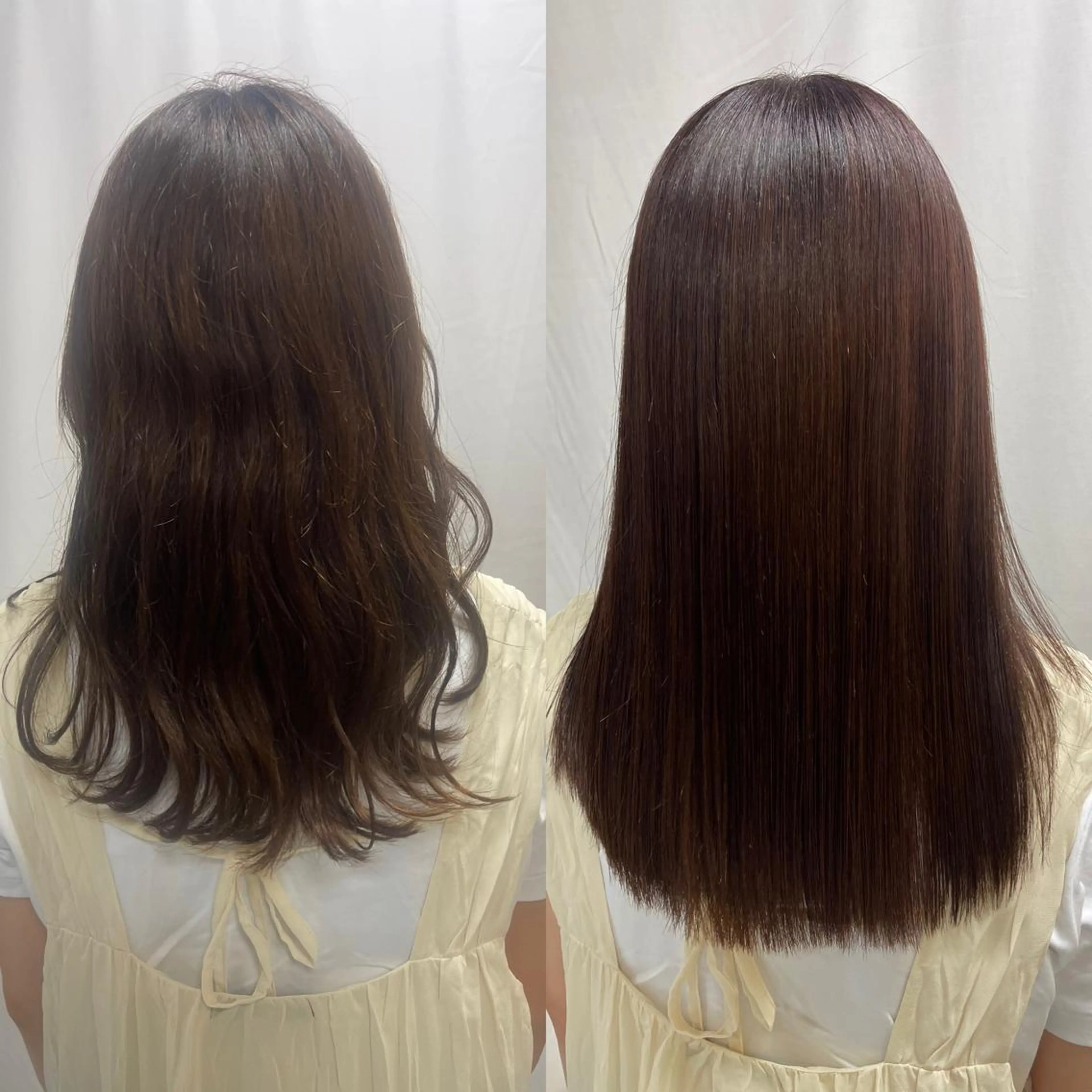 ロング パーマ カット 縮毛矯正 トリートメント 髪質改善/縮毛矯正 /ブリーチ矯正/岡部のヘアスタイル