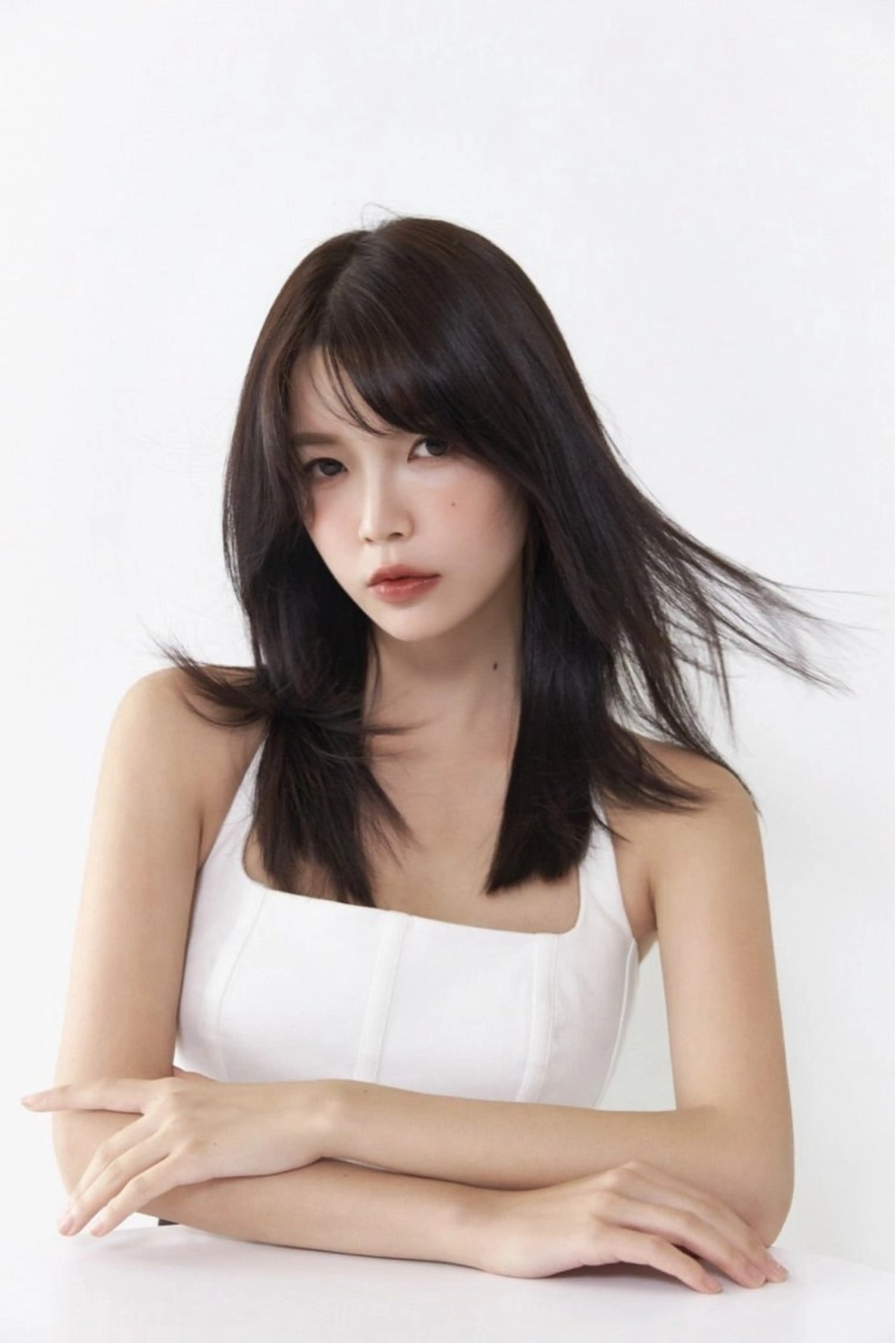 ロング カット トリートメント 本場韓国ヘア特化 아이비/Aibiのヘアスタイル