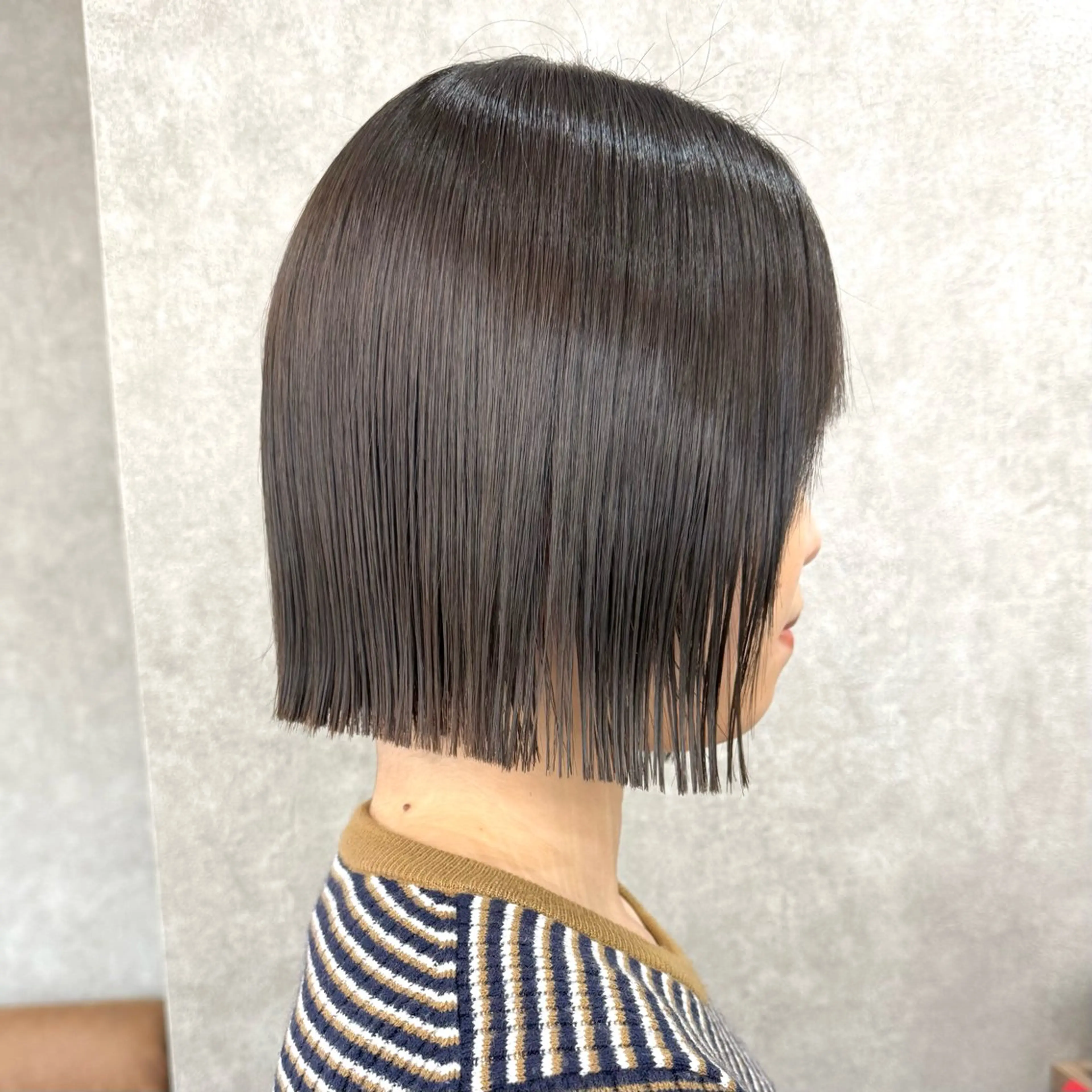 ミディアム ボブ 韓国風ヘア カット トリートメント 似合わせボブ🎀🫧 千葉 優希のヘアスタイル