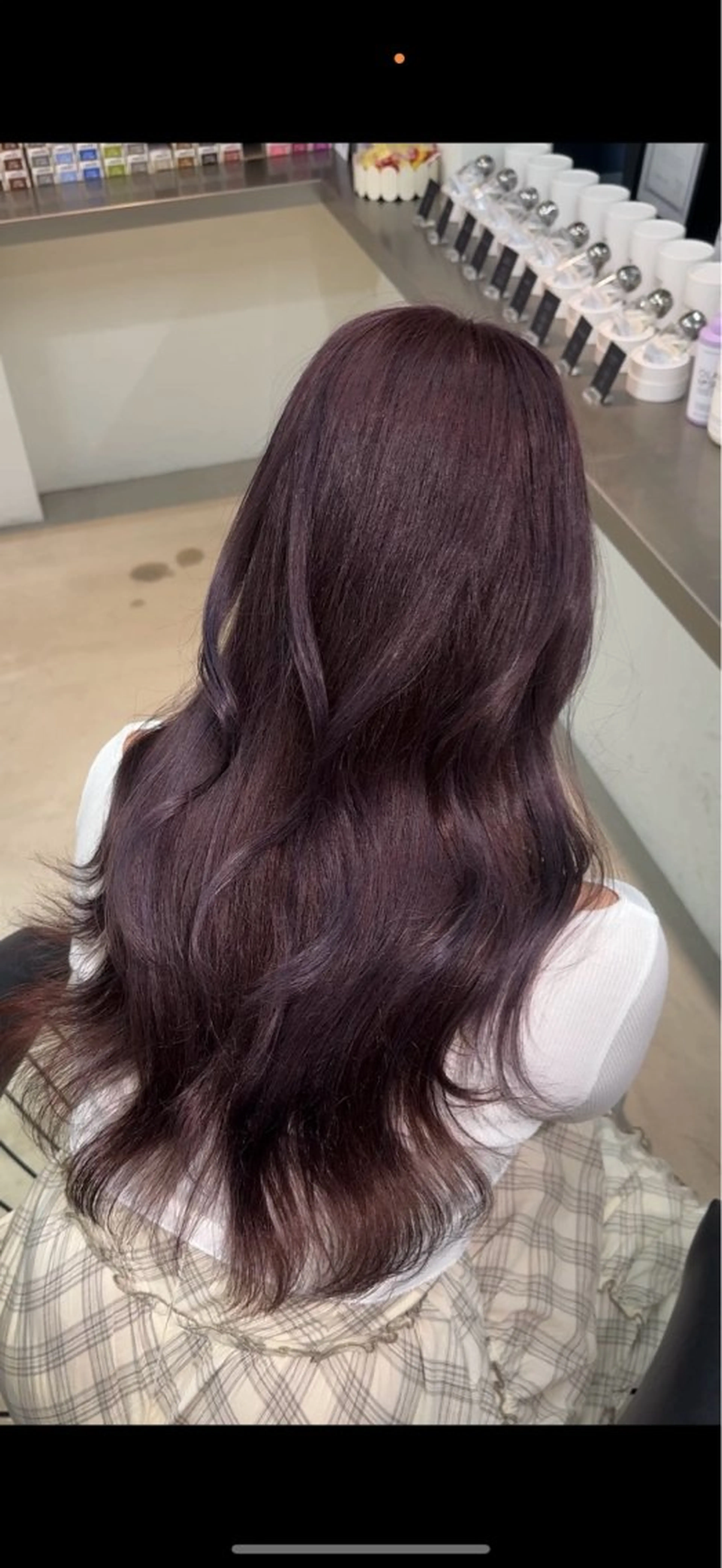 ロング カラー ヘアカラー うる艶カラー 🪐💫serenaのヘアスタイル