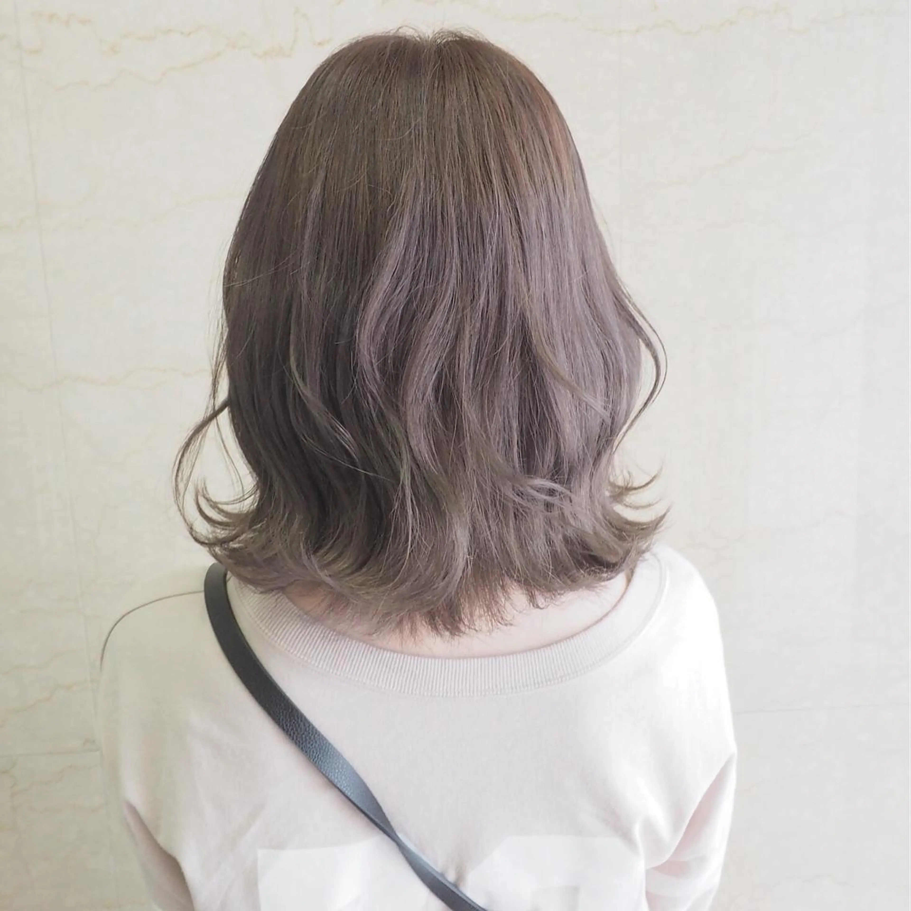 ミディアム キノシタ ナオユキのヘアスタイル