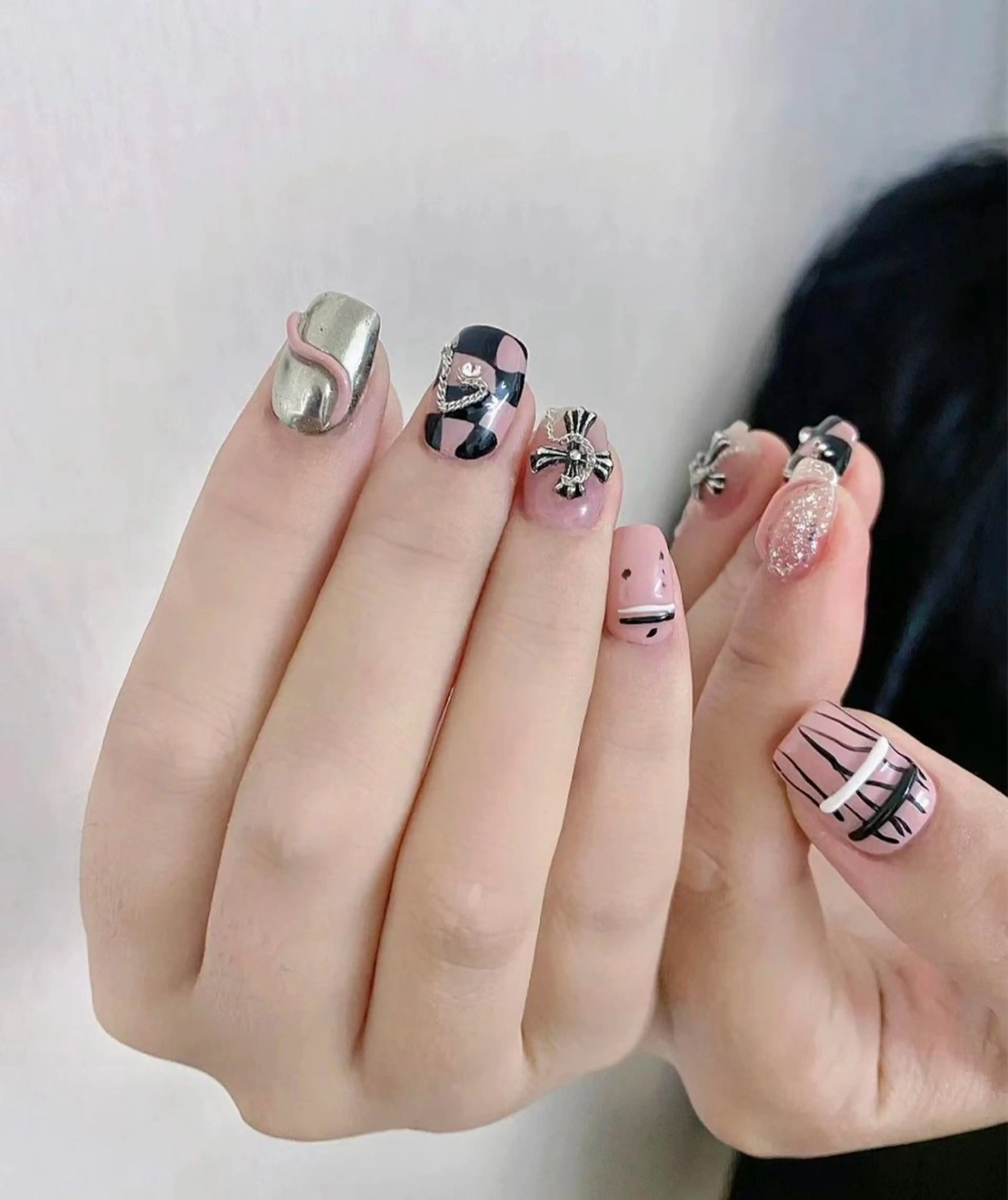 ネイル ハンドネイル ドパルネイル 上野店サロンのネイルデザイン