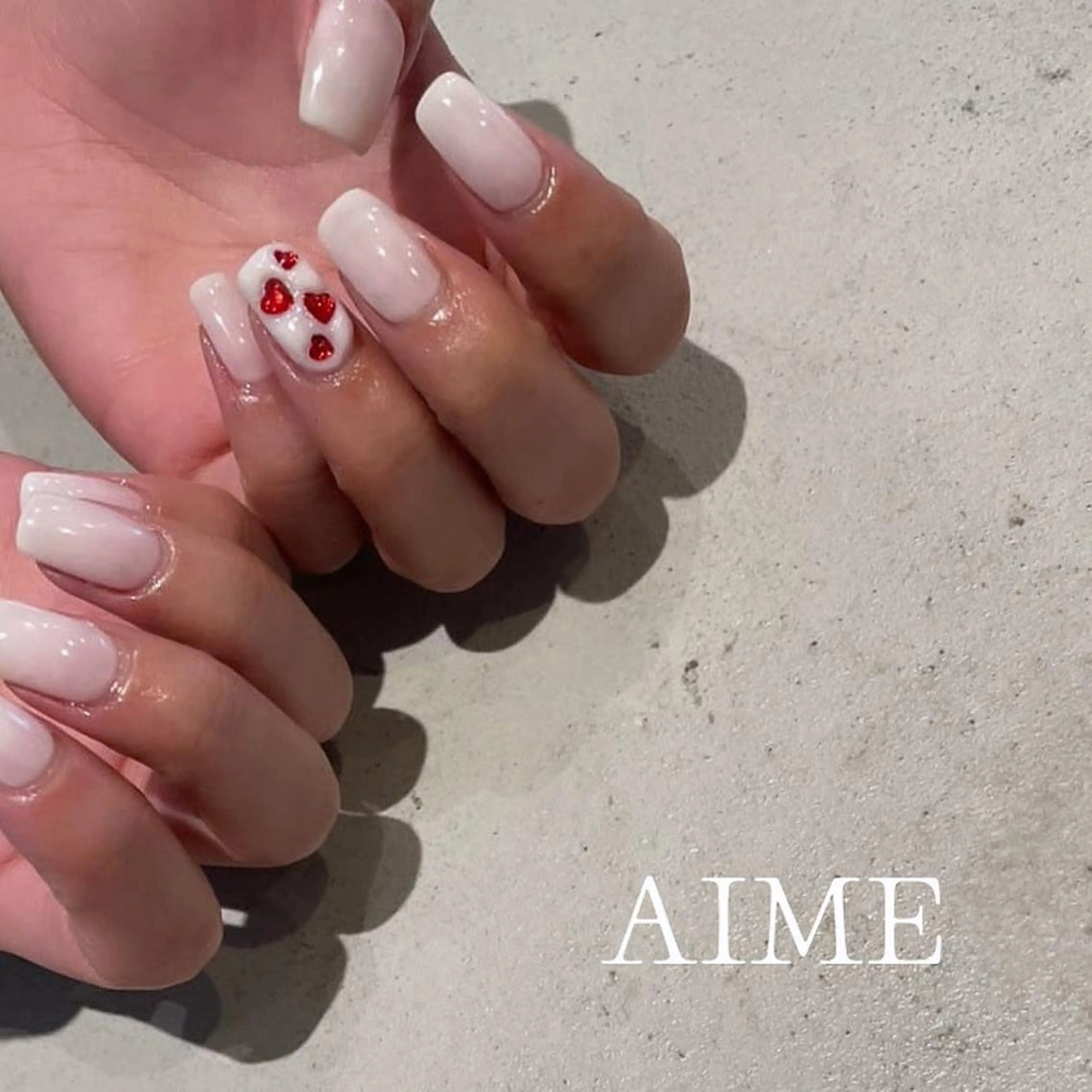 ネイル アートネイル ハンドネイル AIME （momo）のネイルデザイン