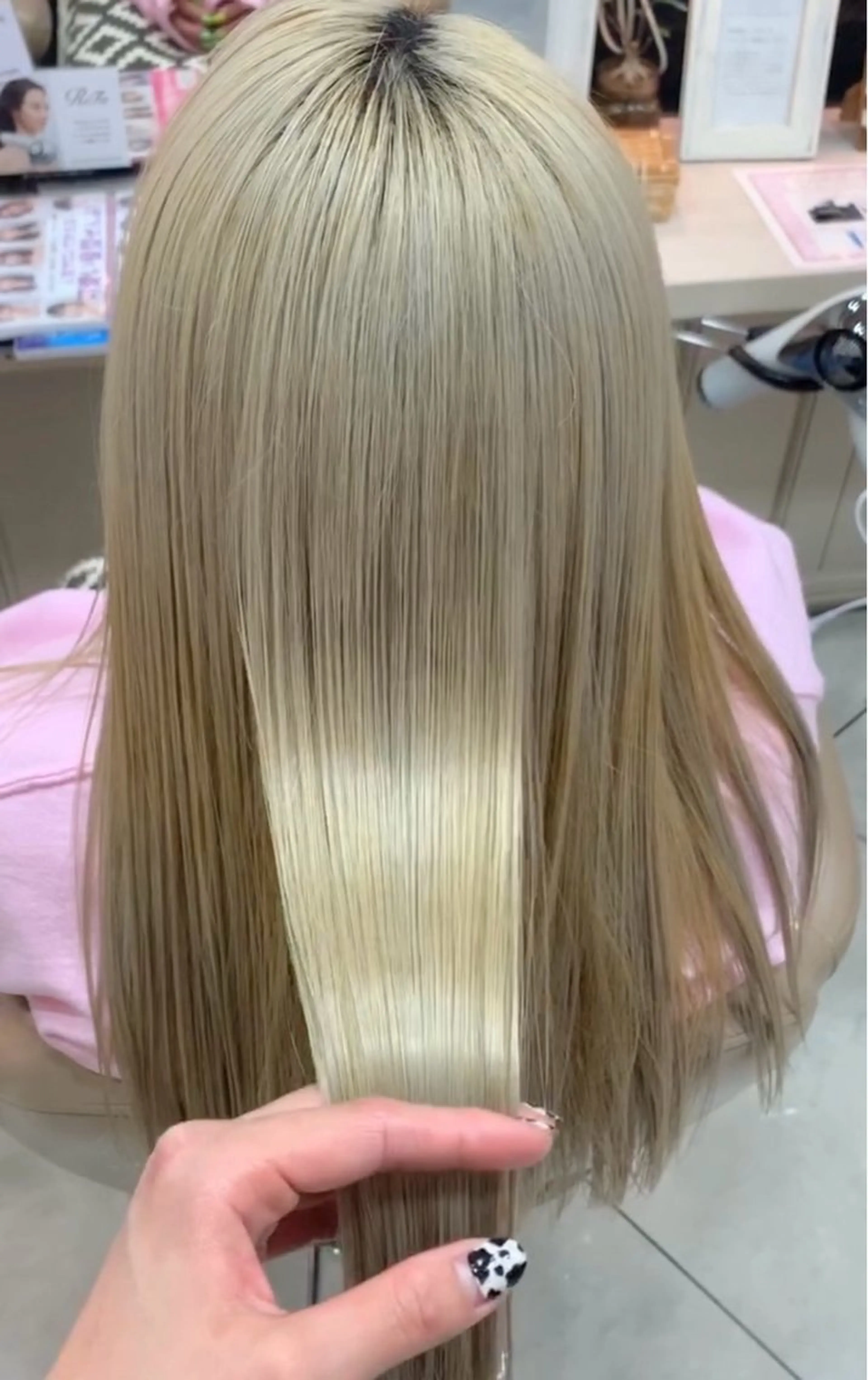 カラー OAK戸塚所属・透明感カラー/ TSUBAKIのヘアスタイル