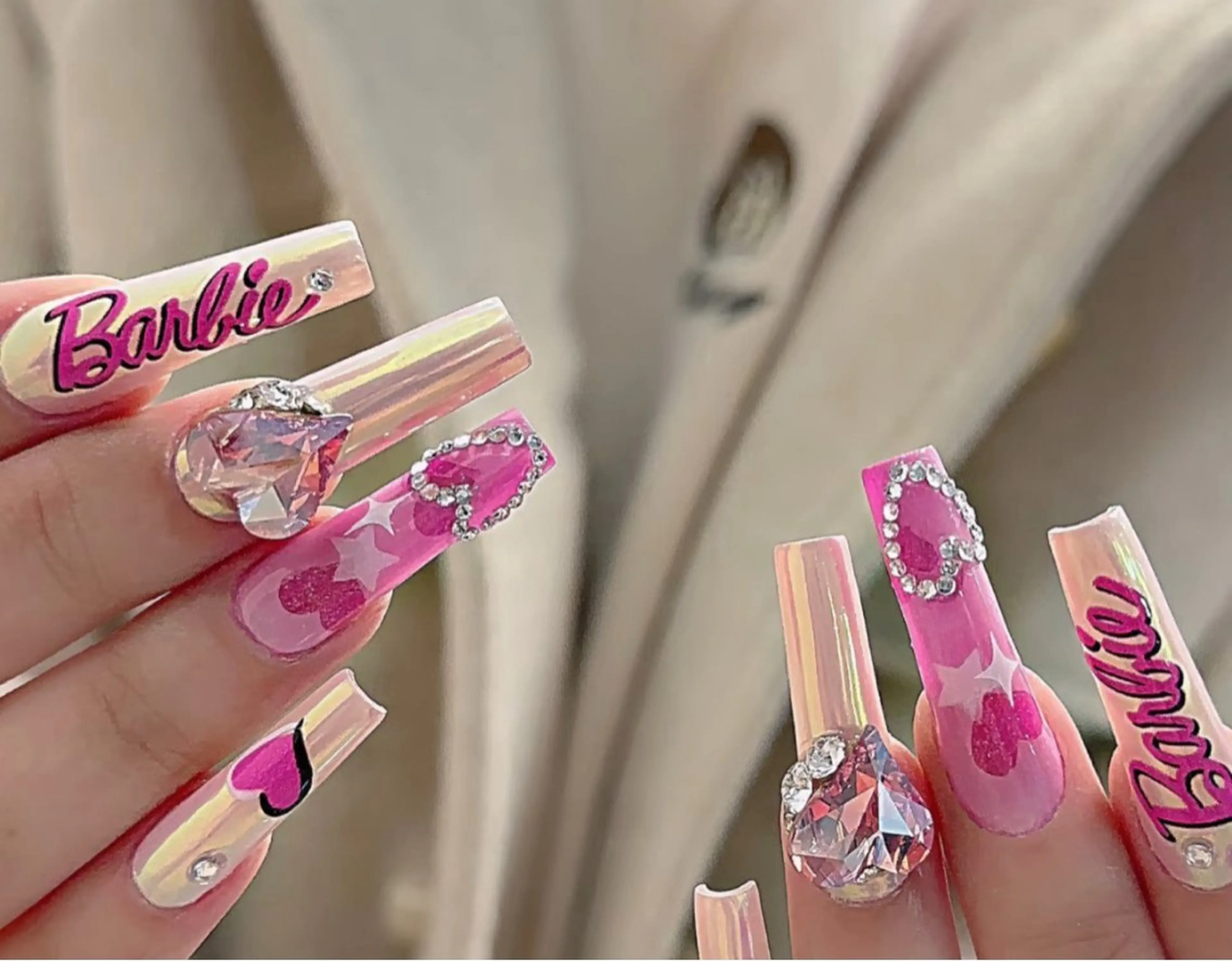 ネイル アートネイル オーロラネイル チークネイル フレンチネイル ガラスフレンチ ハンドネイル 🎀🎀YooLi Nail Salonのネイルデザイン