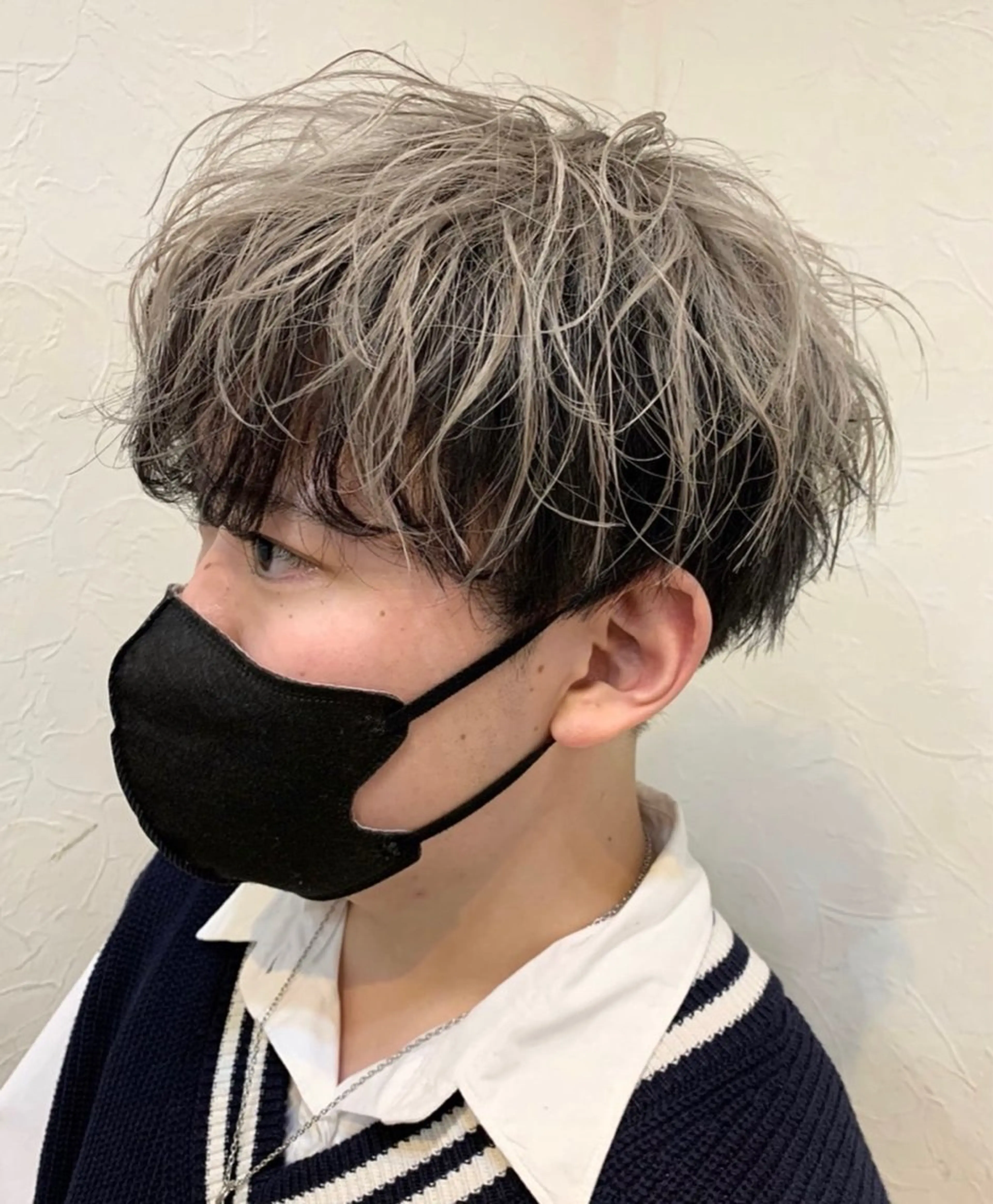 カラー メンズ [渋谷美容師] 玲弥のヘアスタイル