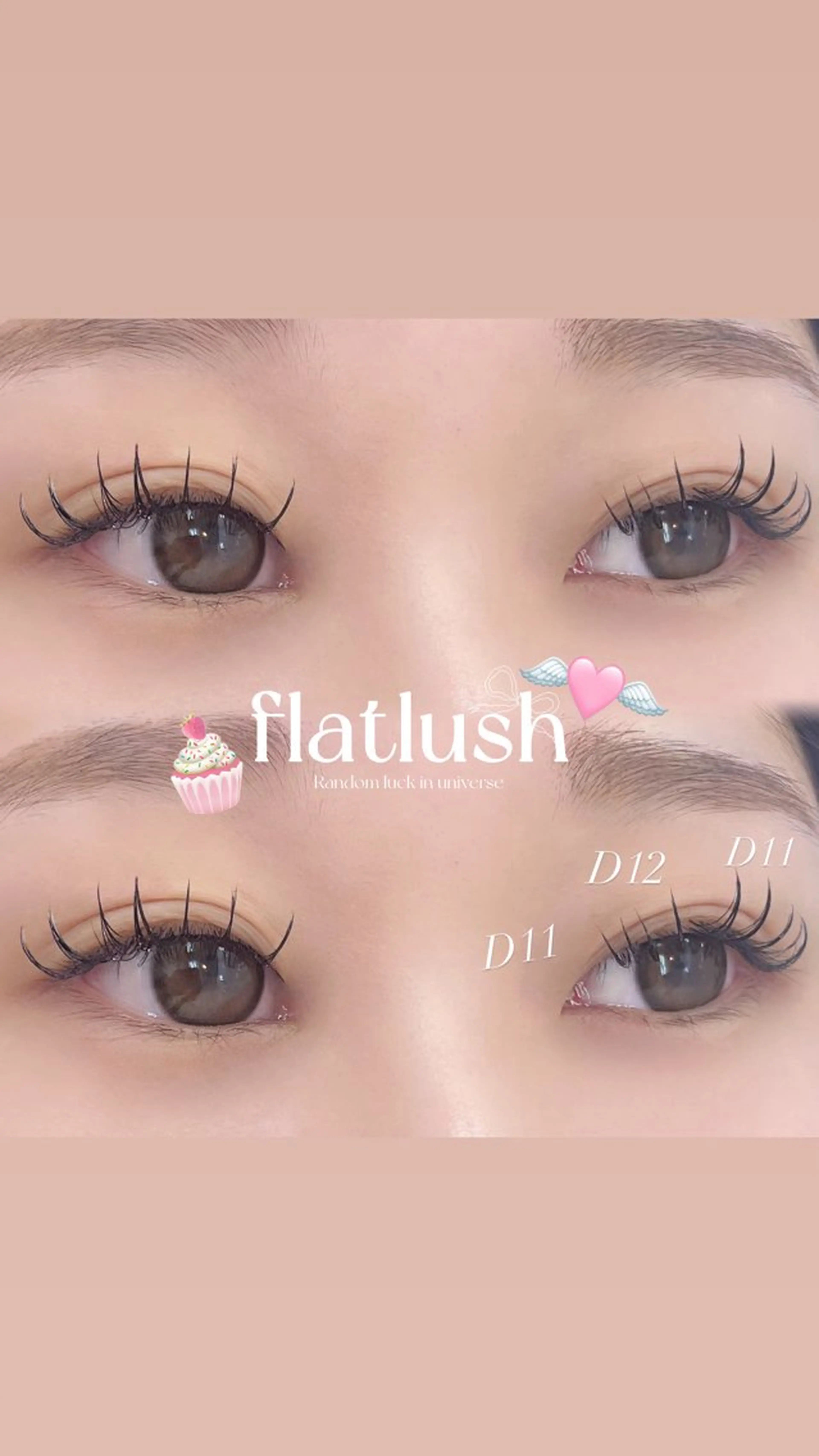 マツエク・マツパ Bianca大宮 ハルナೀ⋆⑅˚のマツエク・マツパデザイン