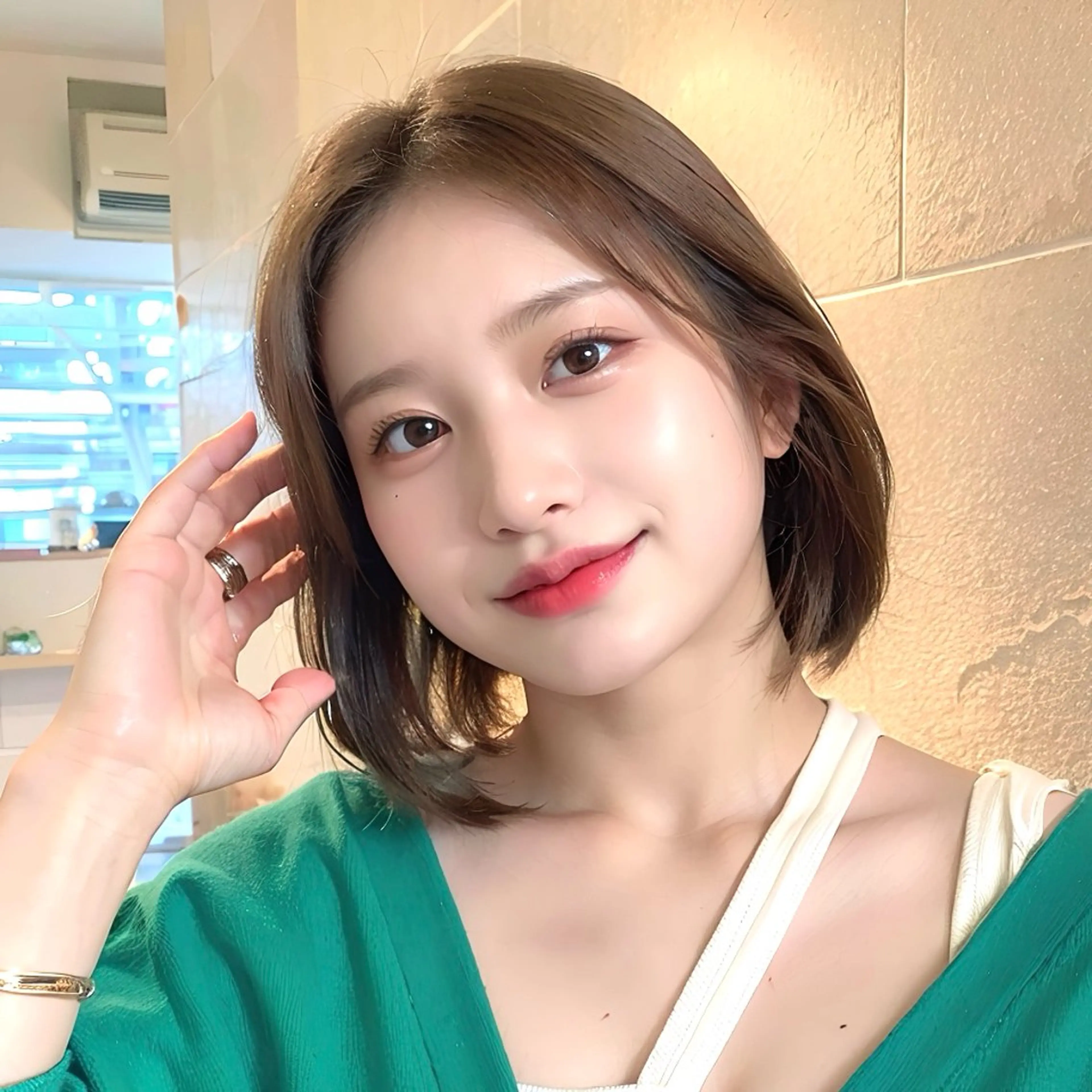 ミディアム 全レングスカット 特化🫧新井啓吾のヘアスタイル