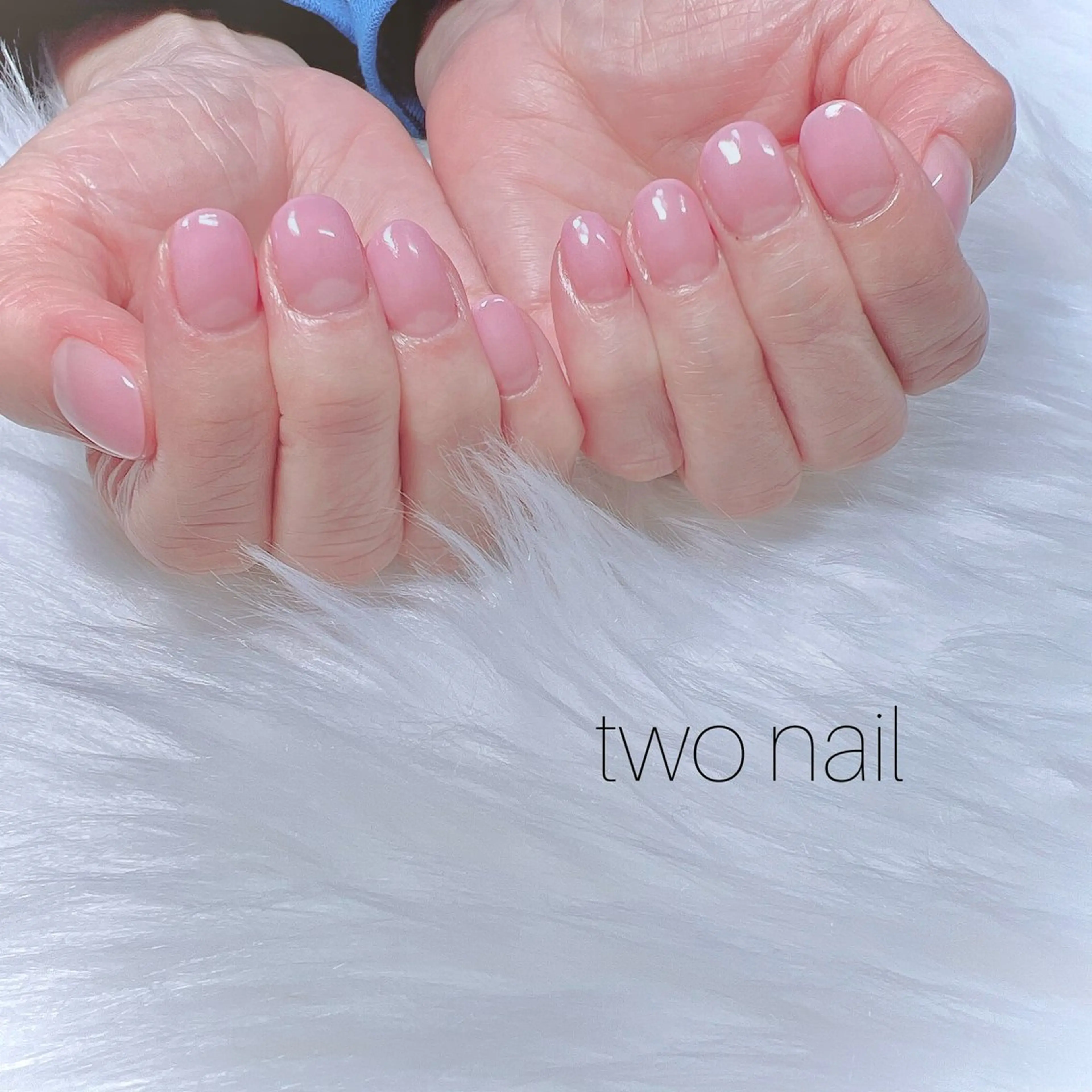 ネイル 桜ネイル ネイルチップ ホワイト ハンドネイル two nailのネイルデザイン