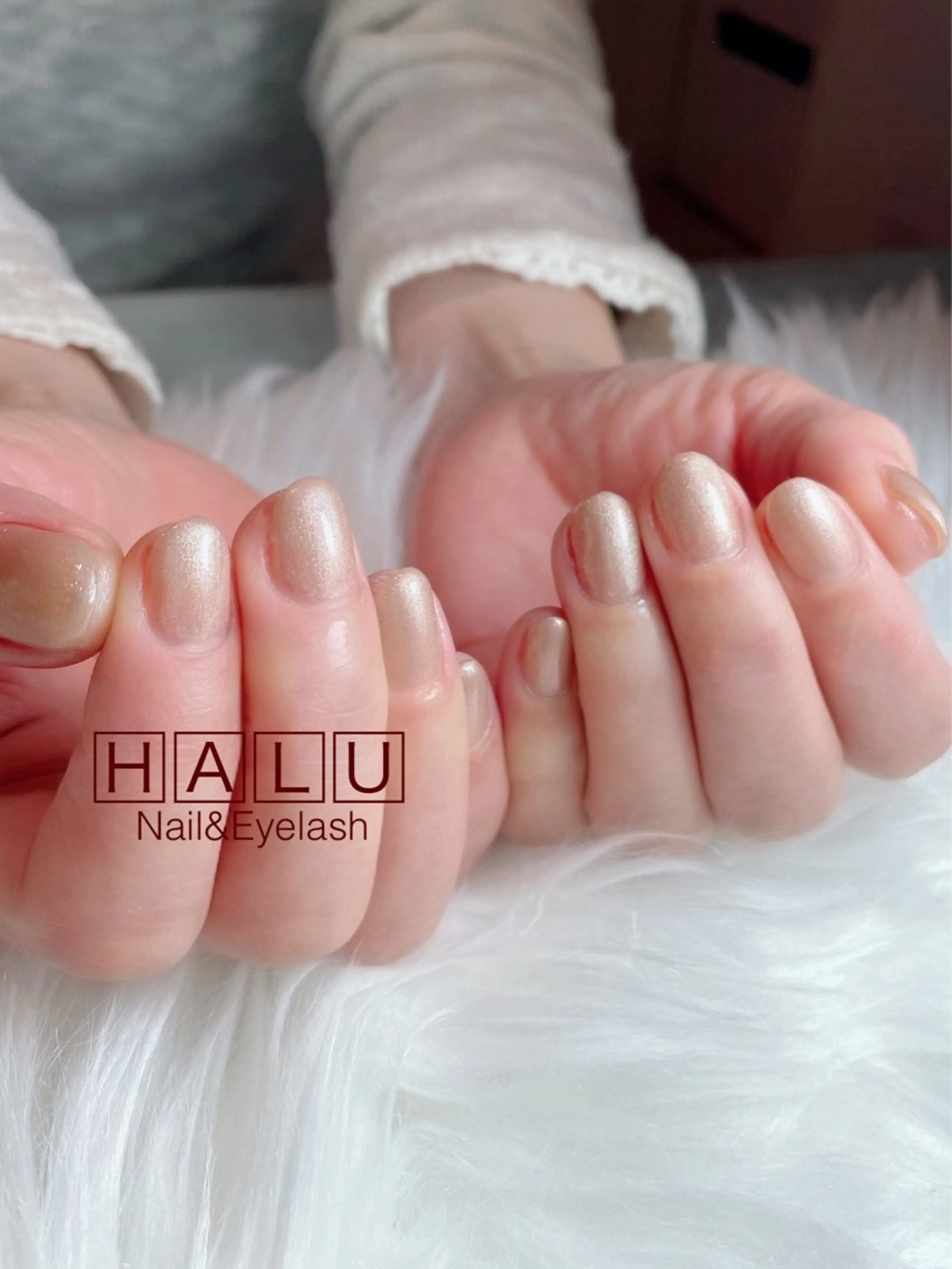 ネイル ラメ(グリッター) HALU ハルのネイルデザイン