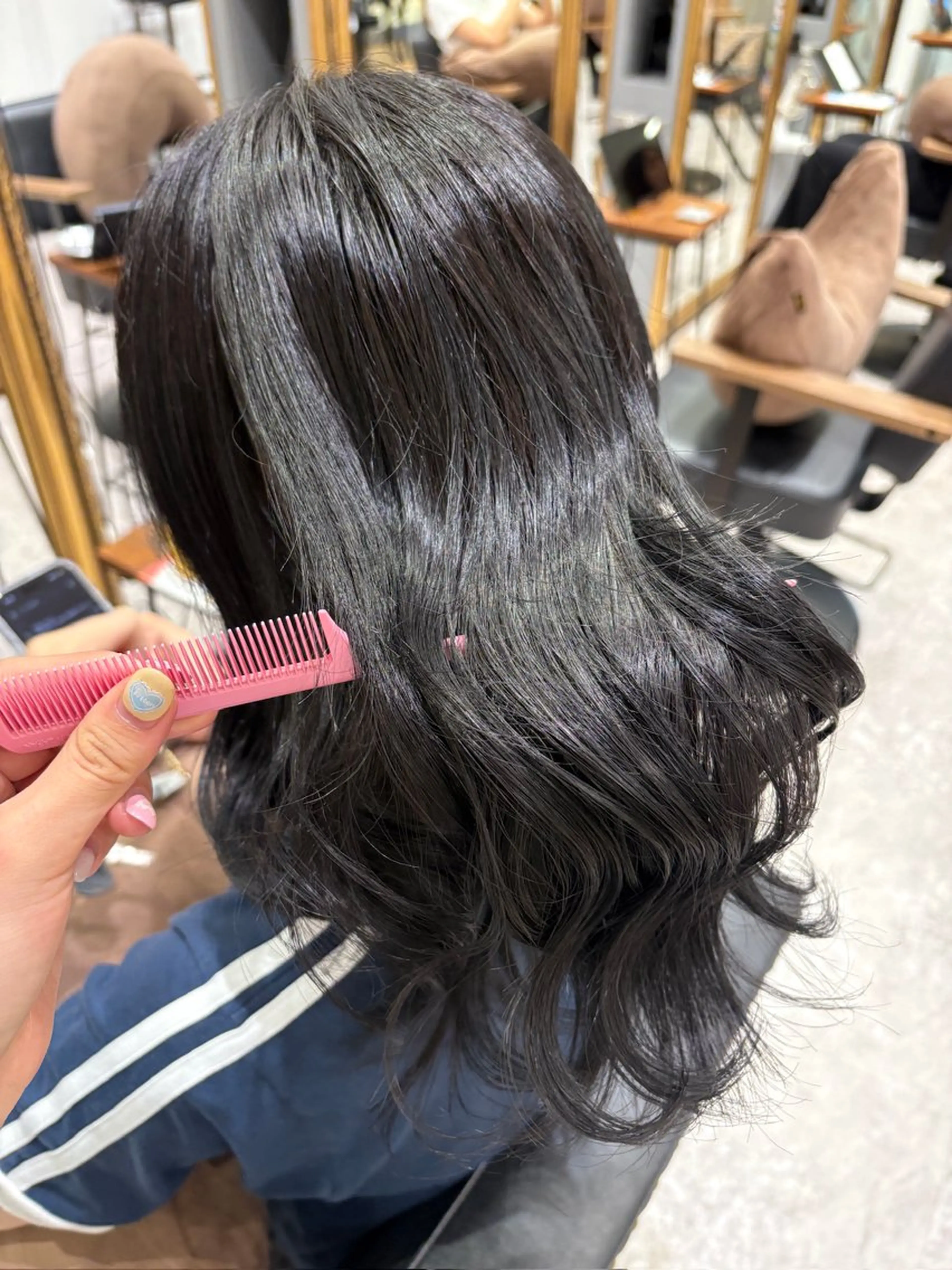 カラー ヘアカラー ピンクカラーアレンジ 🩷AYANA🩷のヘアスタイル