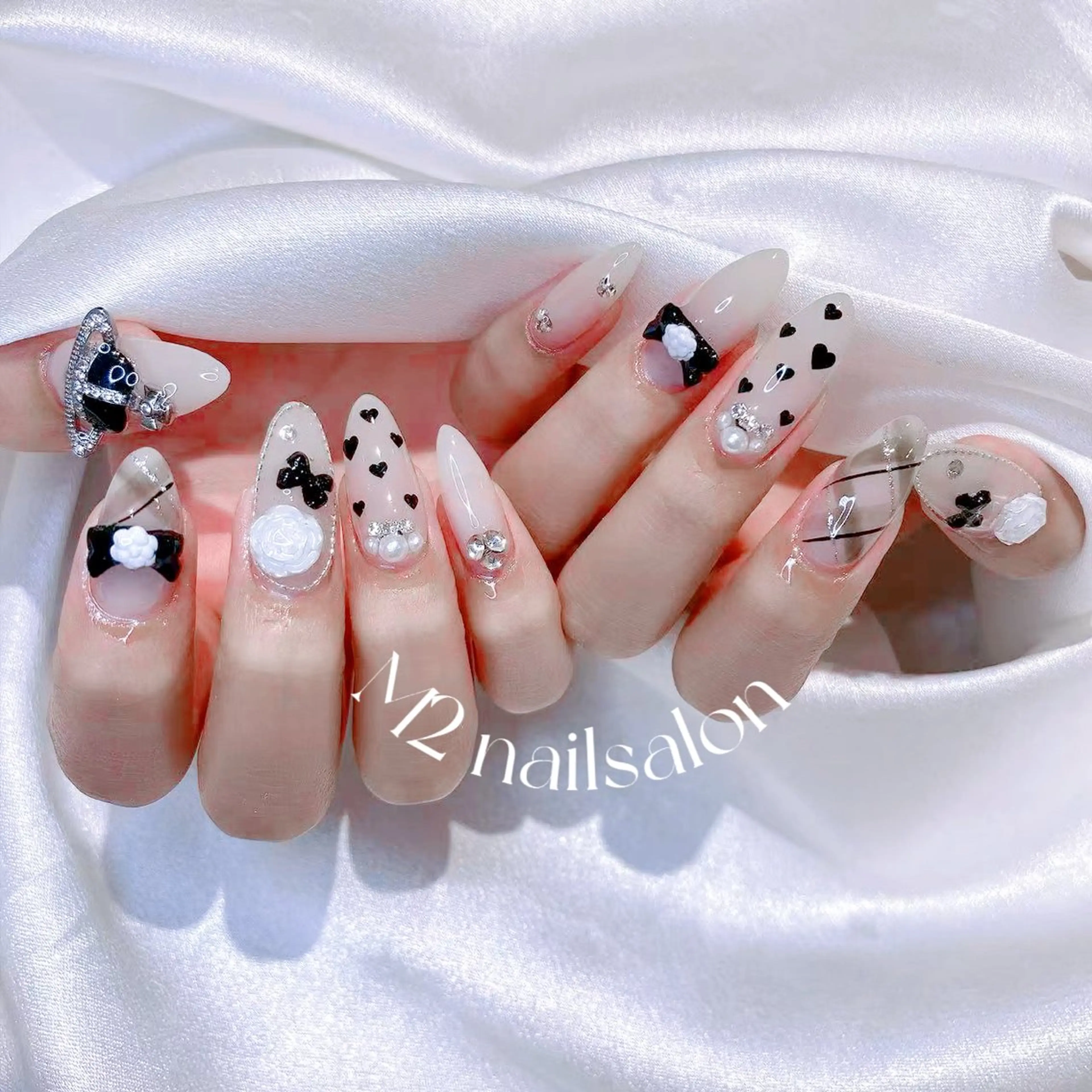 ネイル 長さだし専門店 M2　rikaのネイルデザイン