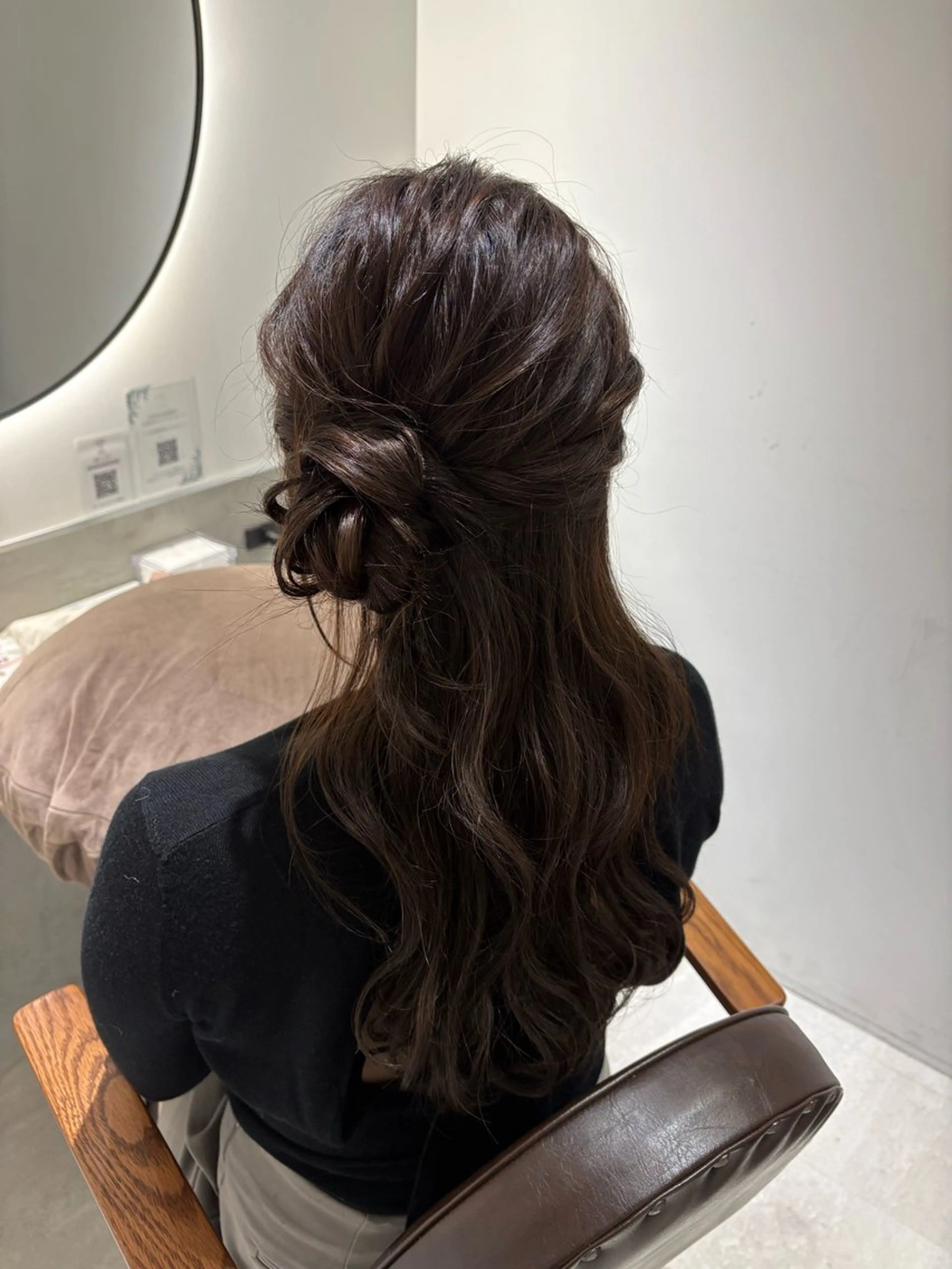 セミロング ヘアセット 髪質改善/レイヤー× 縮毛矯正🤍maiのヘアスタイル