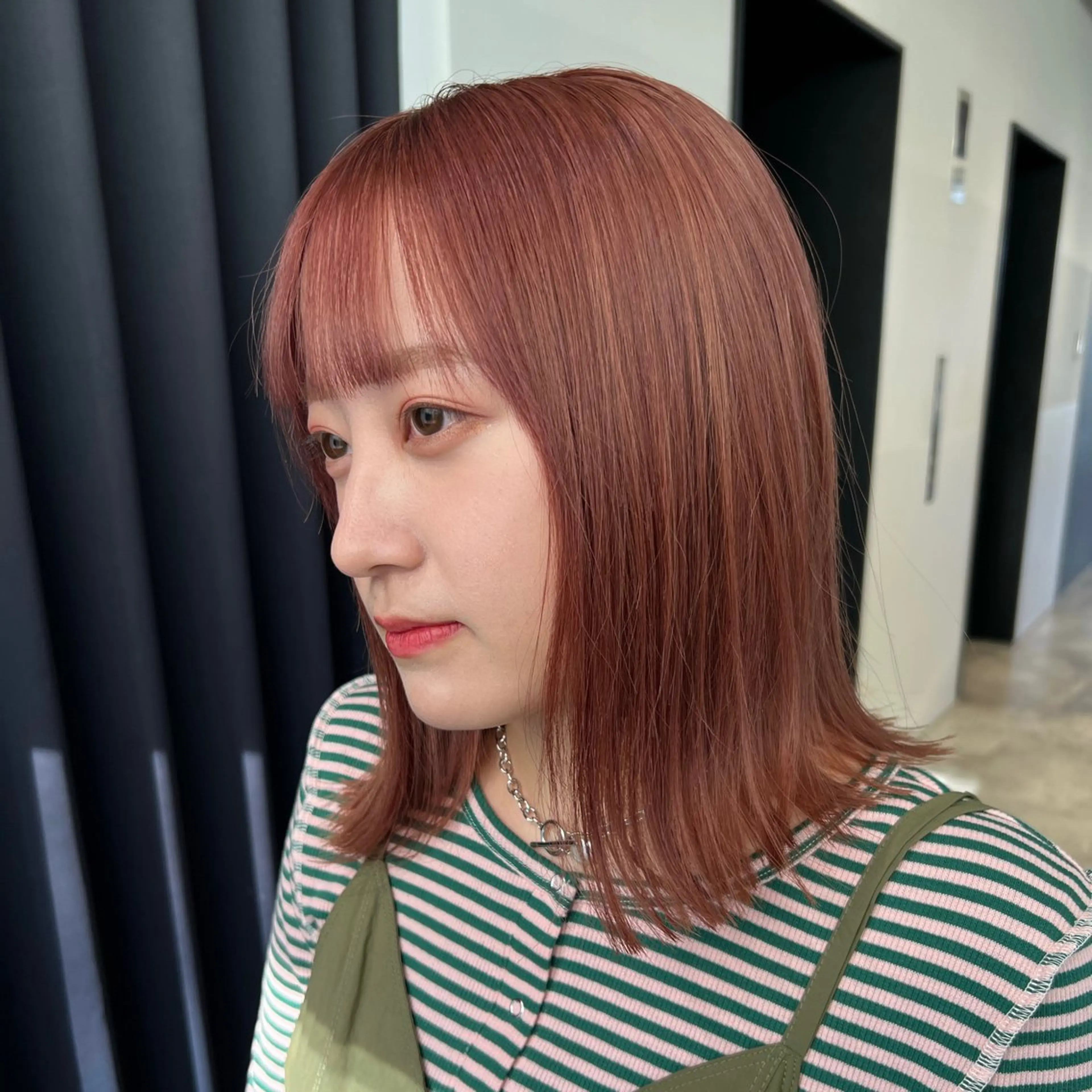 ミディアム カラー 銀座/メンズ特化/ ハイトーン/KANのヘアスタイル