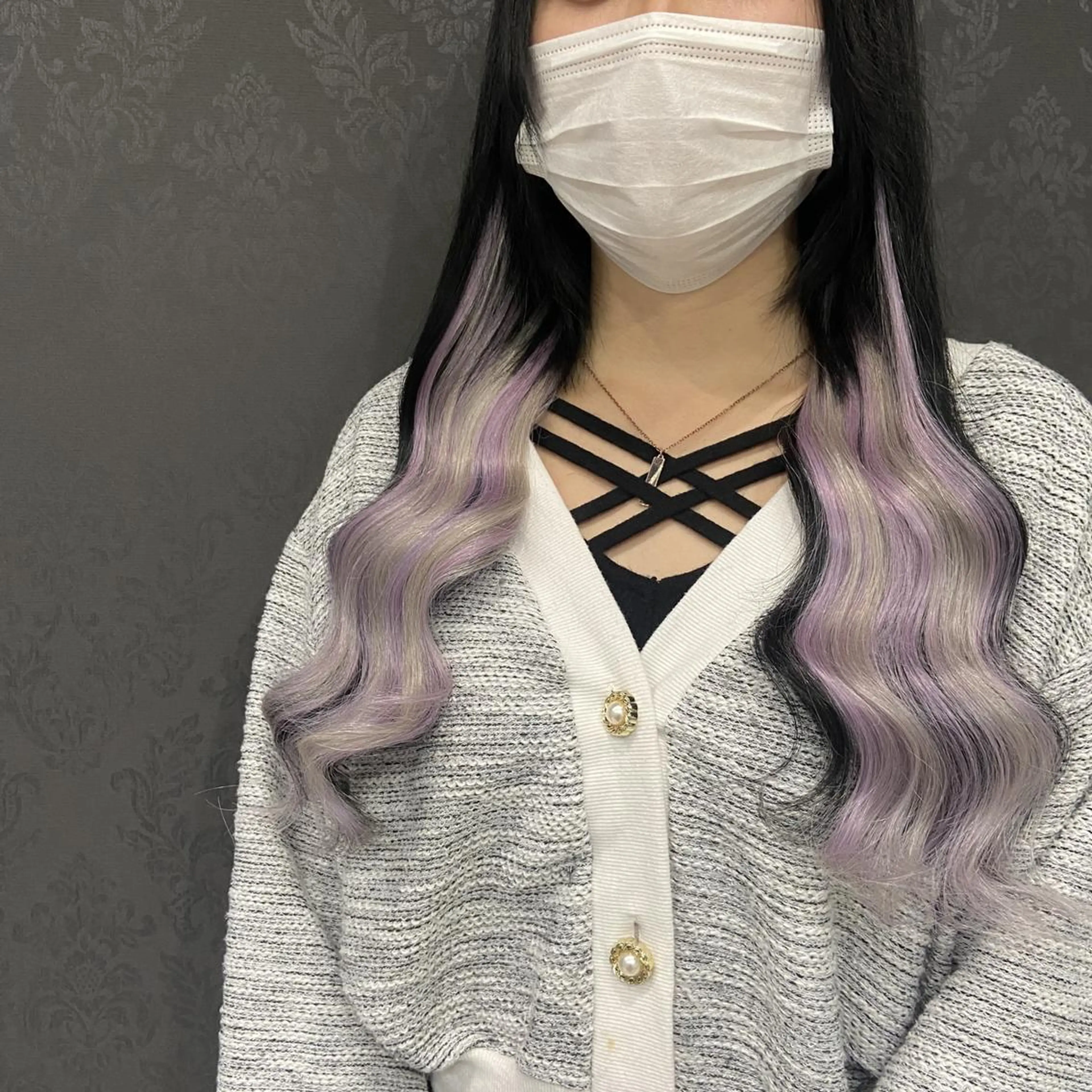 【インナーのみ】100%人毛シールエクステ20~22枚¥5,000の写真