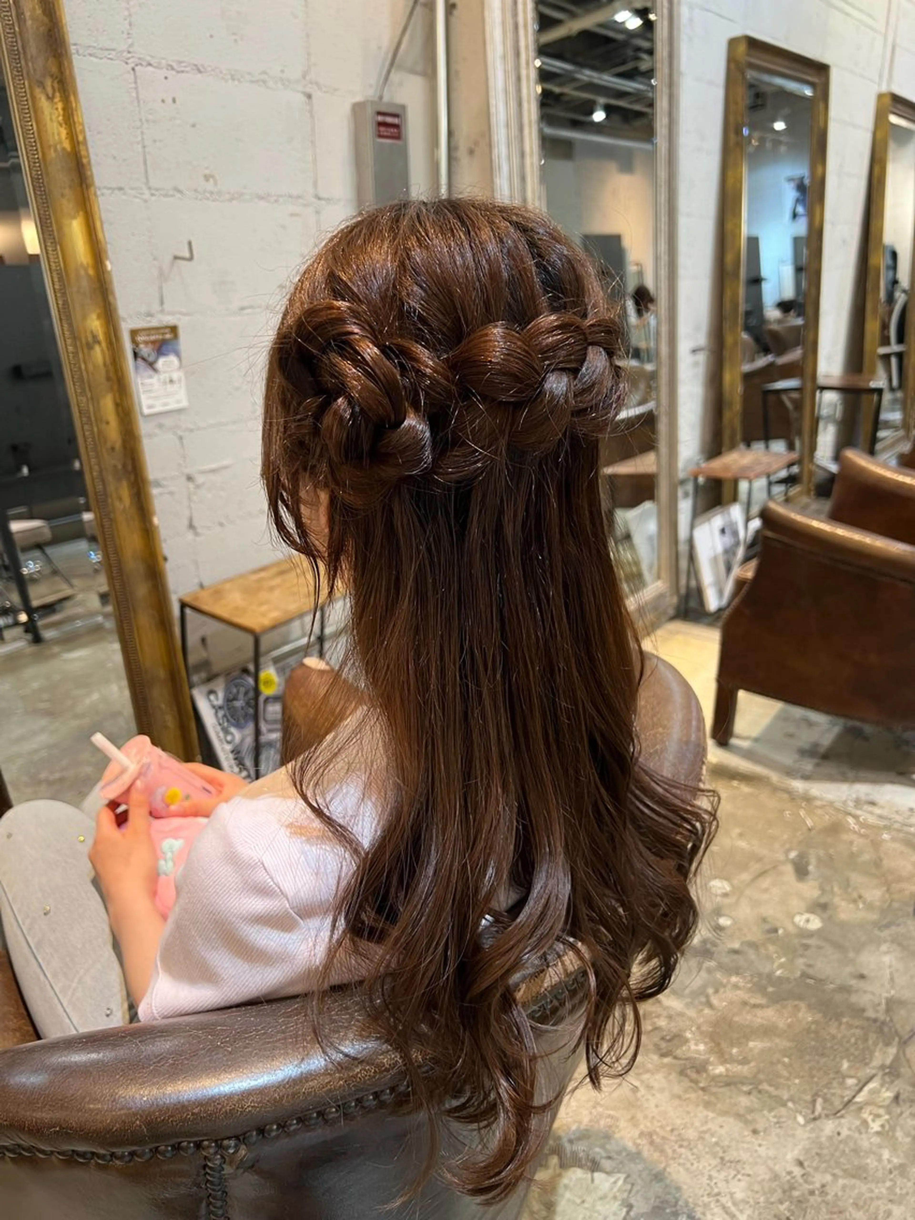 ロング ヘアアレンジ 森田 琴心のヘアスタイル